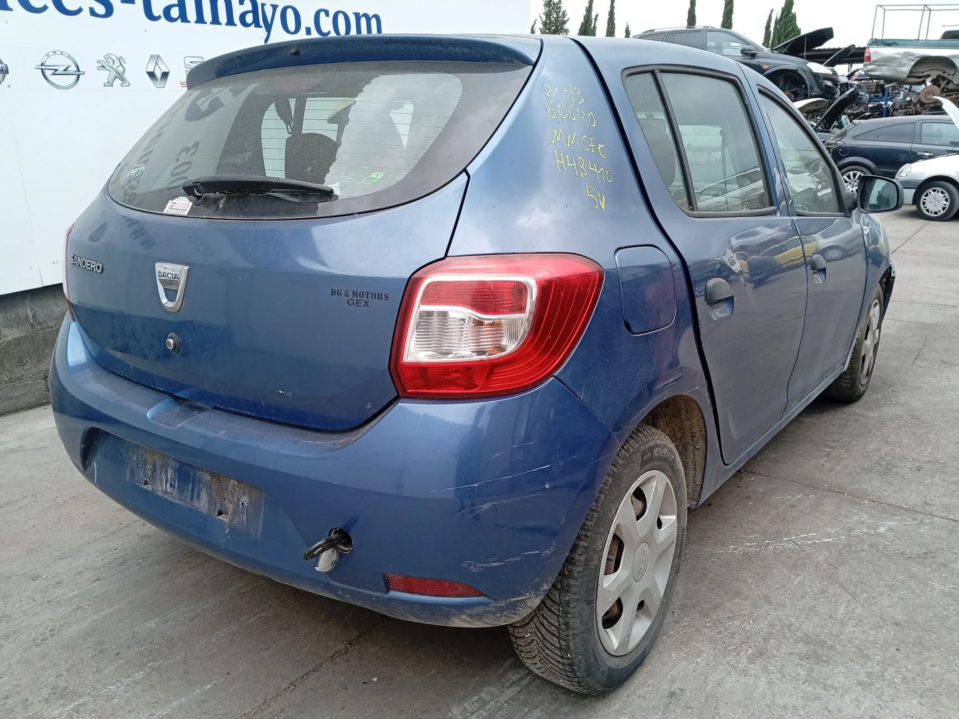 Amortiguador Trasero Derecho para Dacia Sandero Ii (B8_)