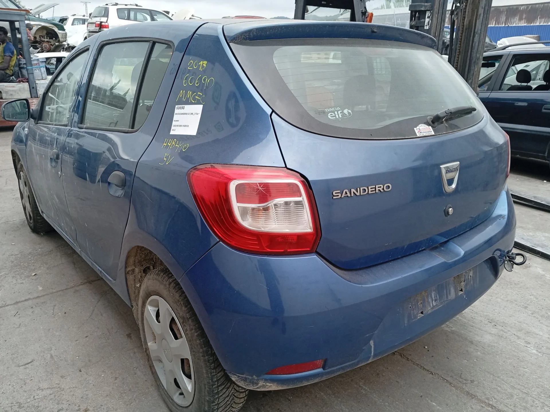 Amortiguador Trasero Izquierdo para Dacia Sandero Ii (B8_)