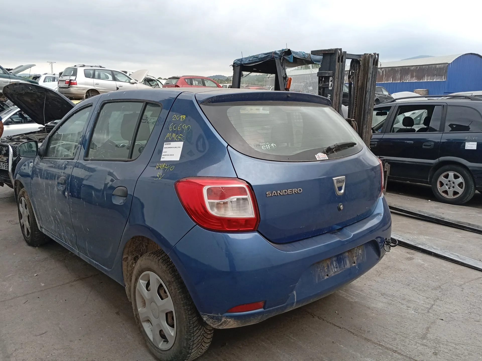 Barra Estabilizadora Trasera para Dacia Sandero Ii (B8_)