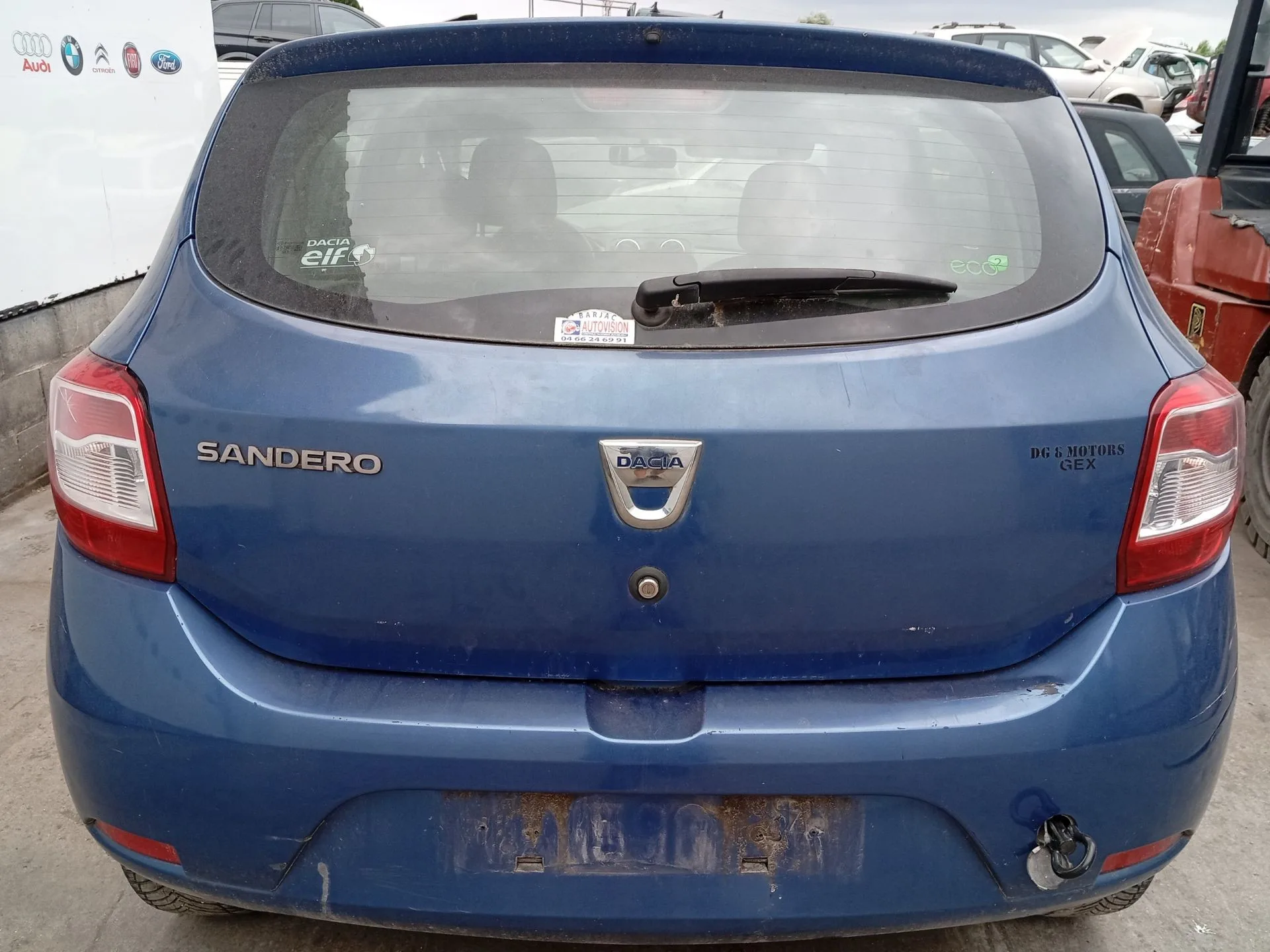 Motor Limpia Trasero para Dacia Sandero Ii (B8_)