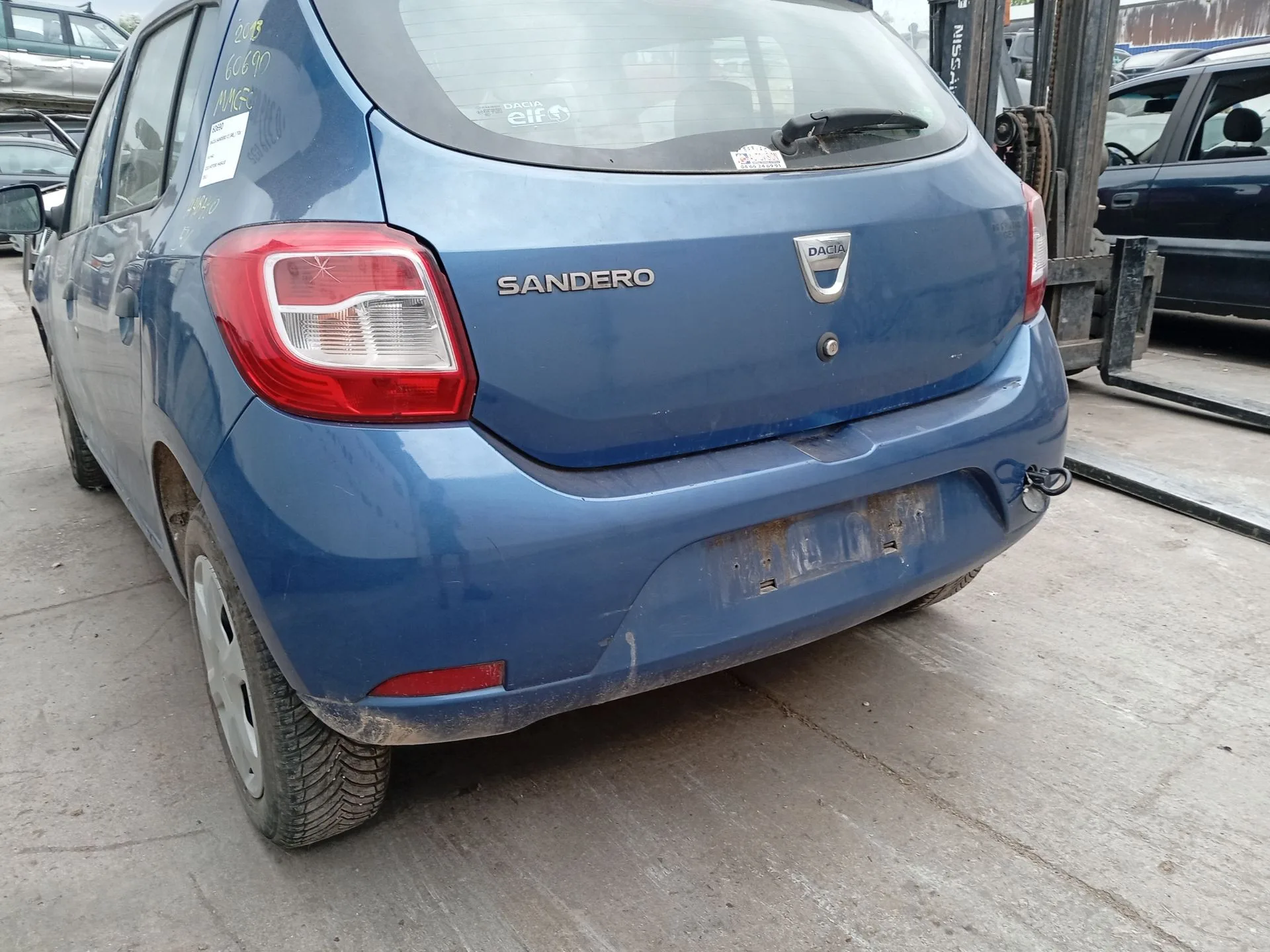 Paragolpes Trasero para Dacia Sandero Ii (B8_)