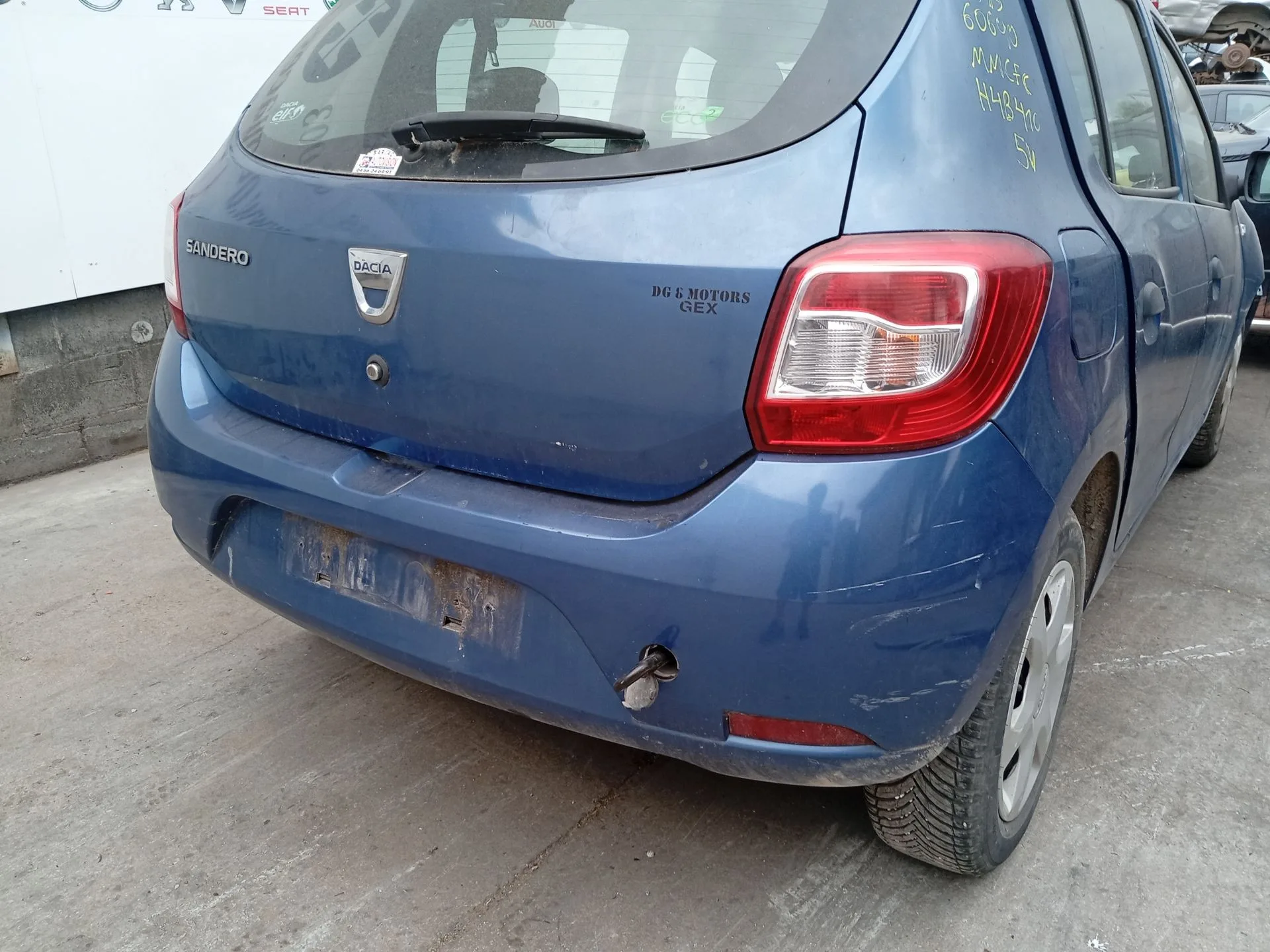 Paragolpes Trasero para Dacia Sandero Ii (B8_)