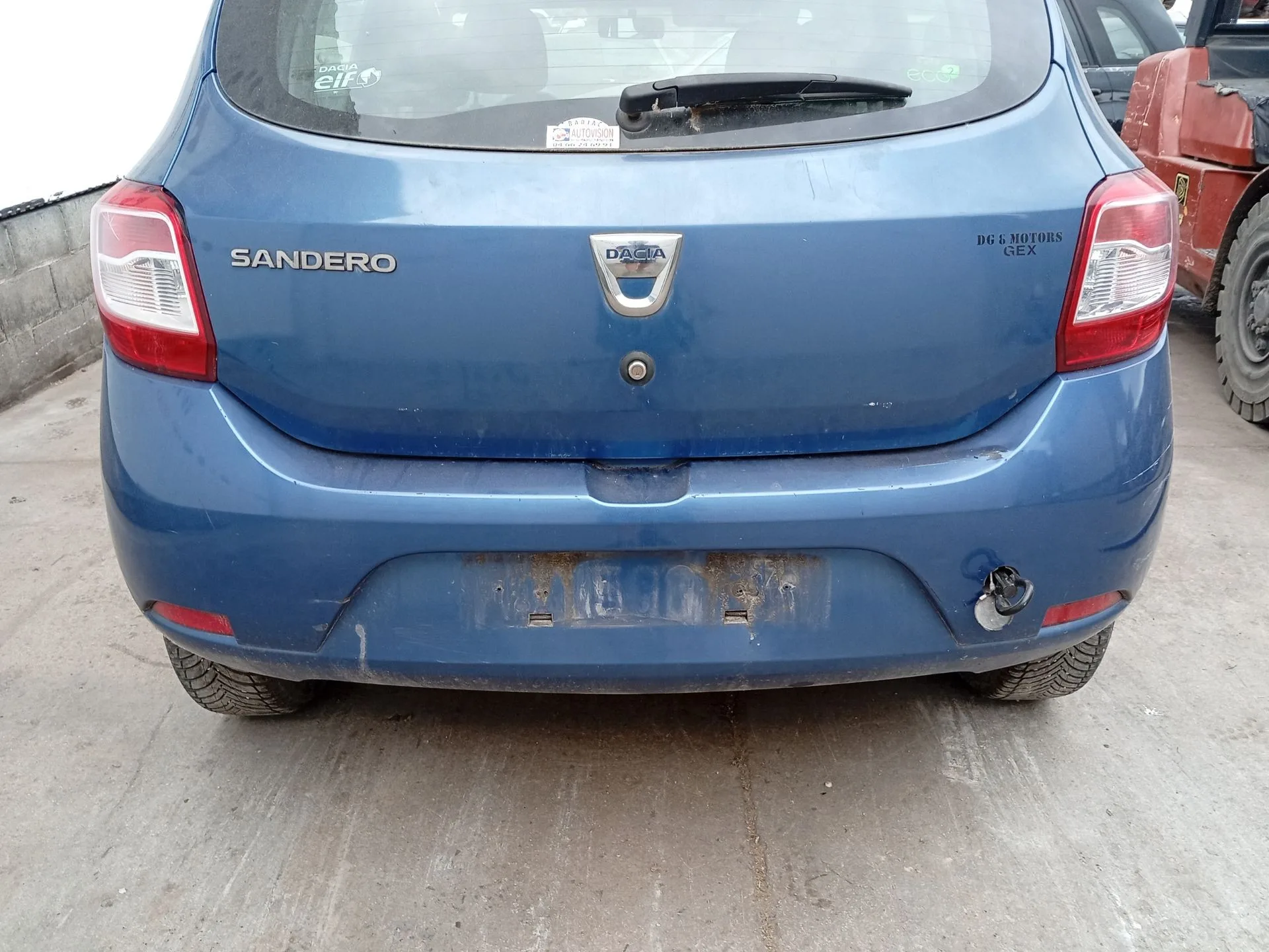 Refuerzo Paragolpes Trasero para Dacia Sandero Ii (B8_)