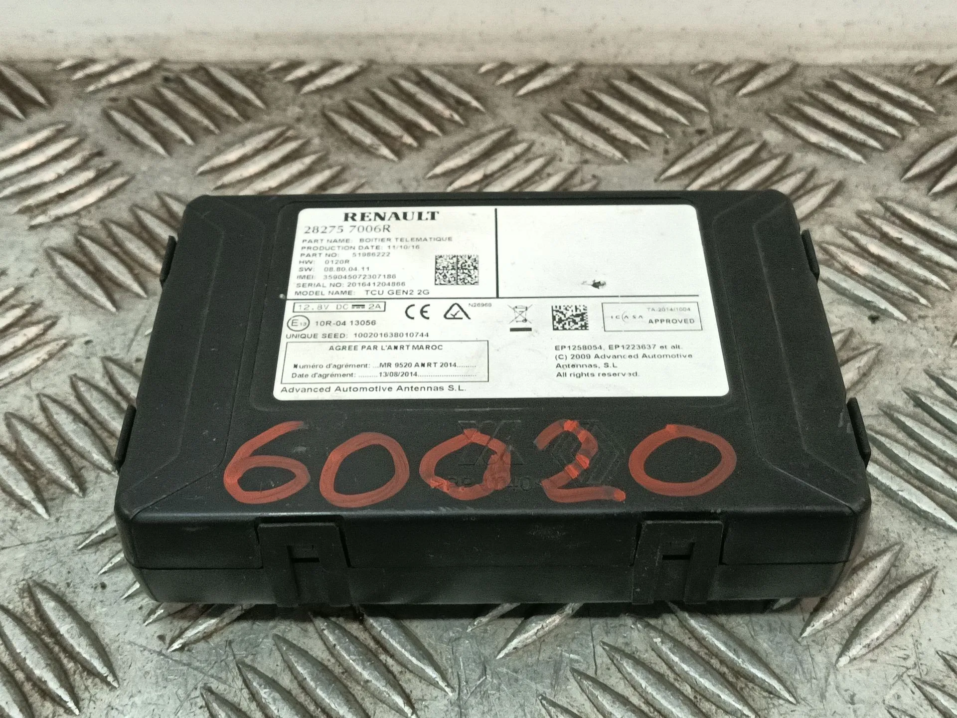 Modulo Electronico para Renault Megane Iv Hatchback (B9A/M/N_)