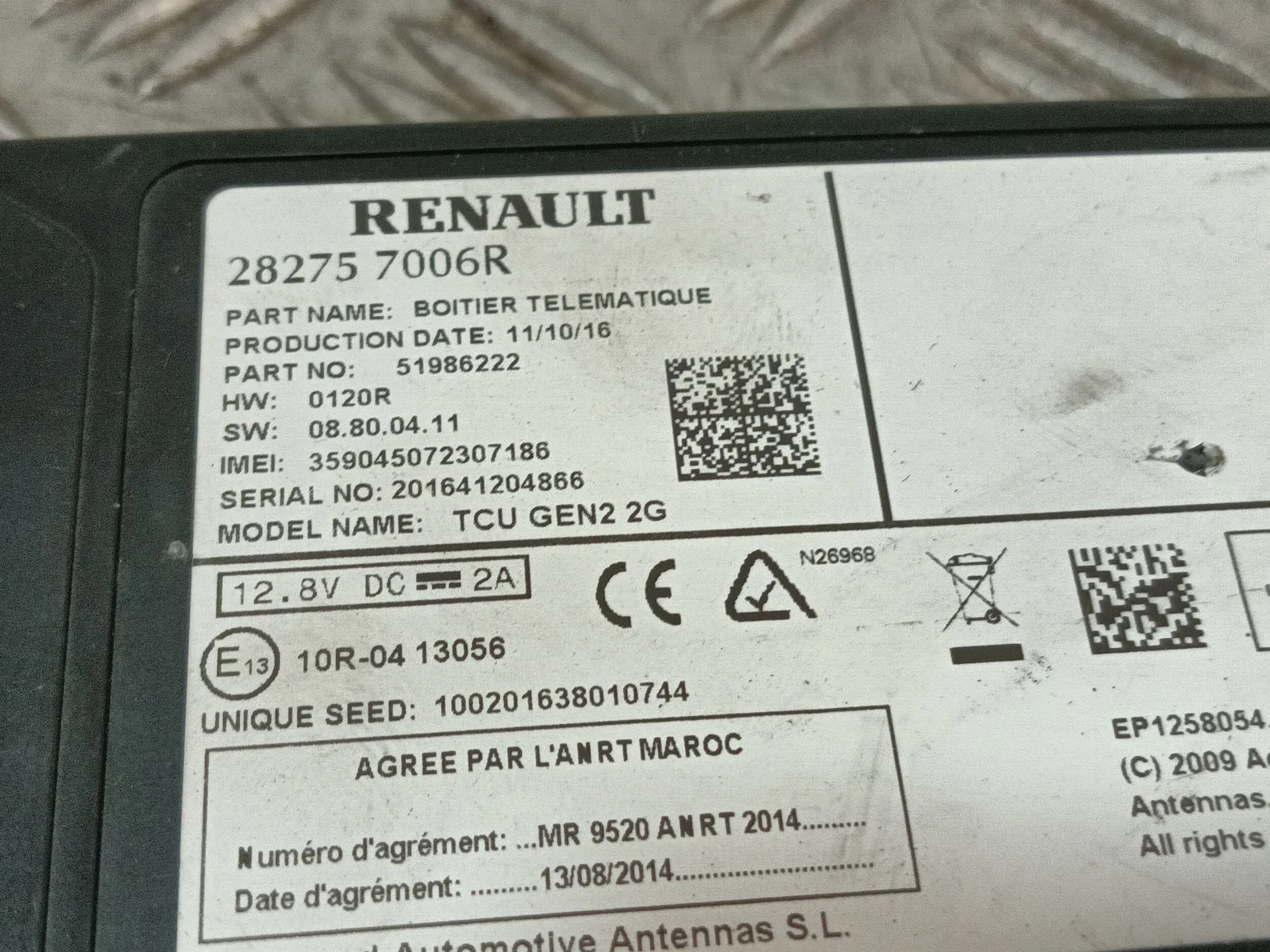 Modulo Electronico para Renault Megane Iv Hatchback (B9A/M/N_)