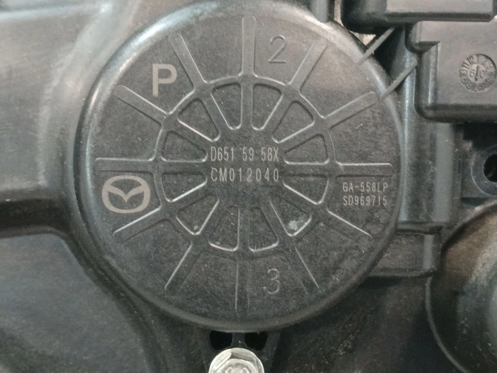 Elevalunas Delantero Izquierdo para Mazda 3 Lim. (Bl)