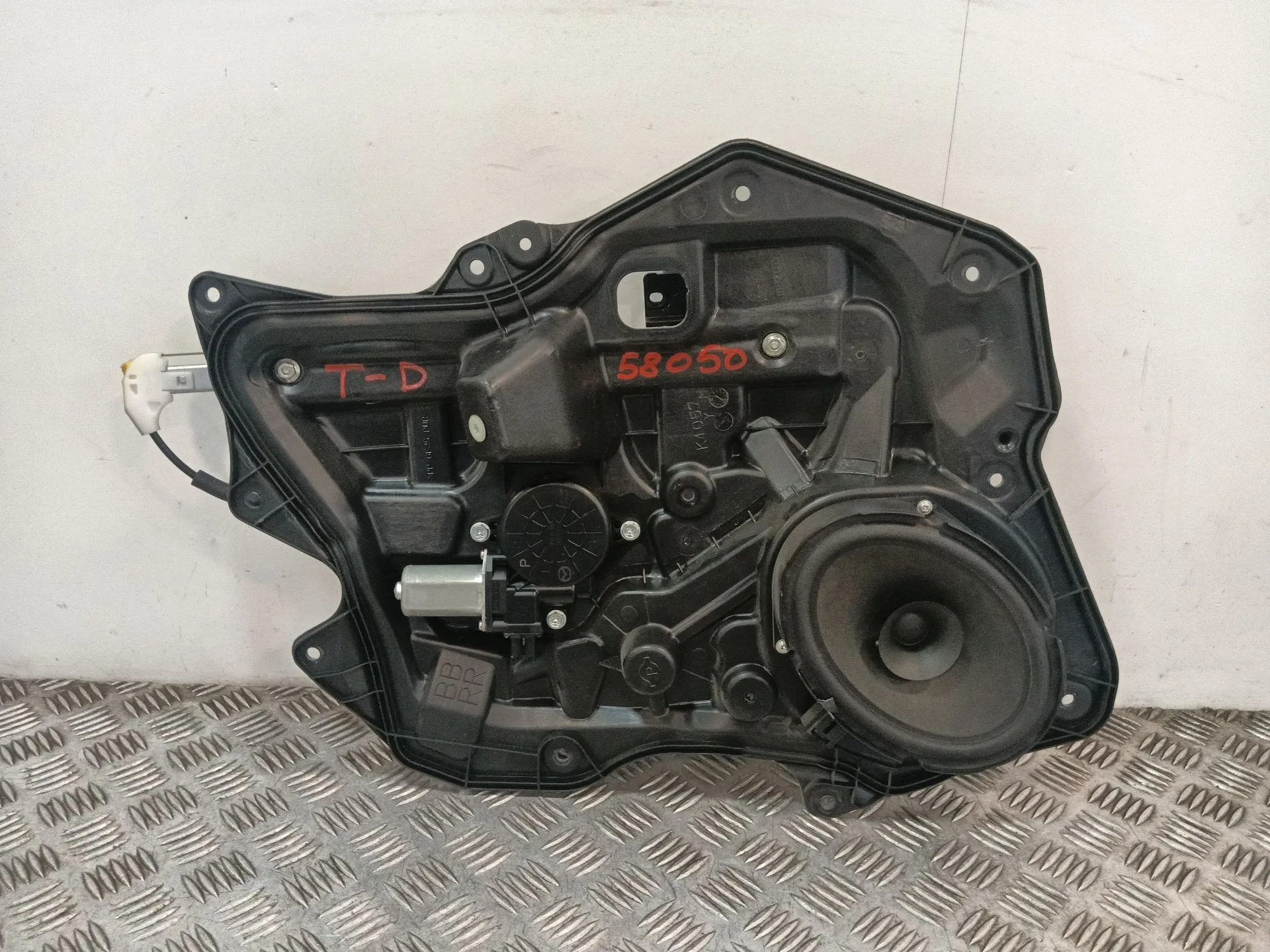 Elevalunas Trasero Derecho para Mazda 3 Lim. (Bl)
