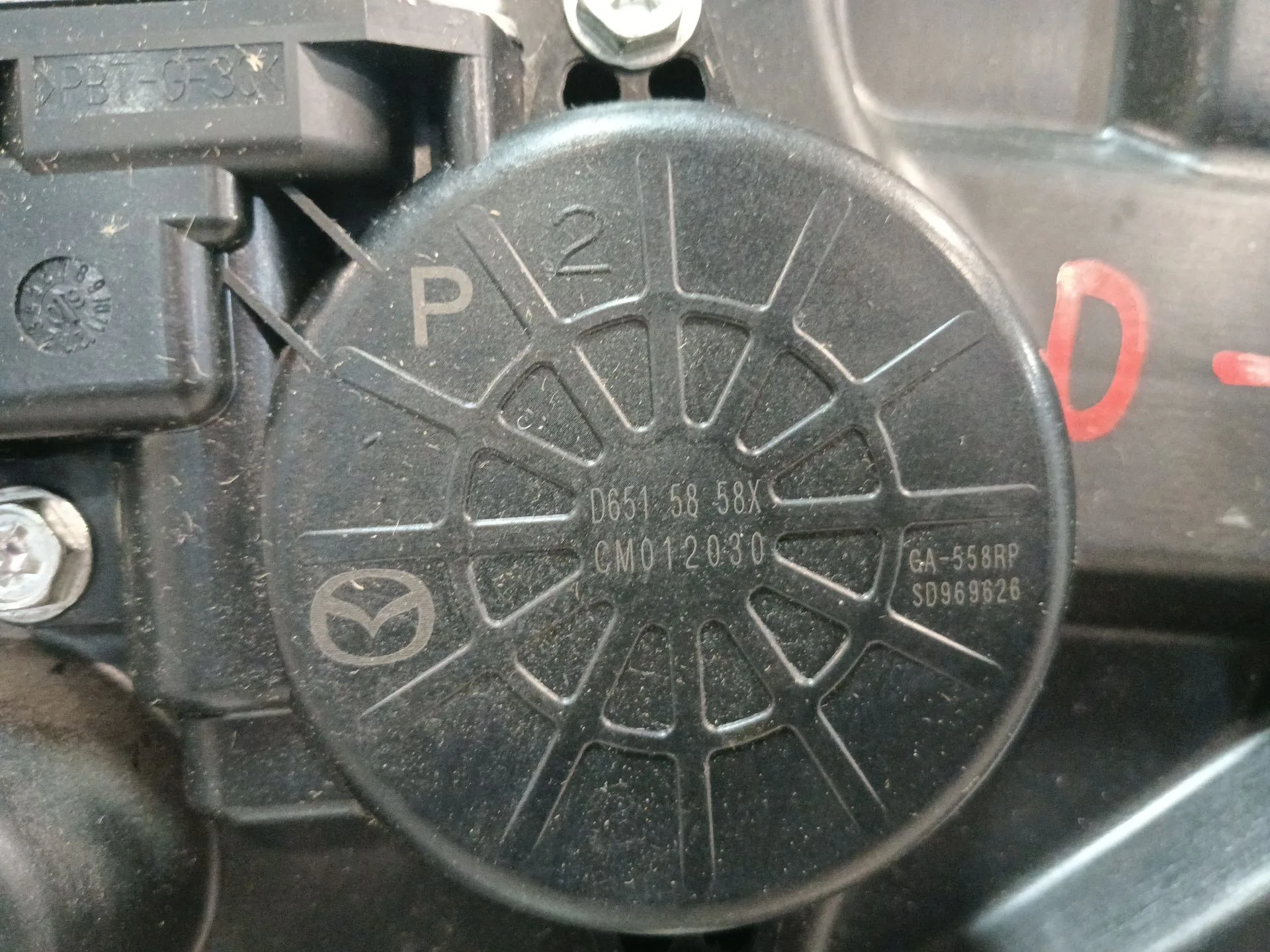 Elevalunas Delantero Derecho para Mazda 3 Lim. (Bl)