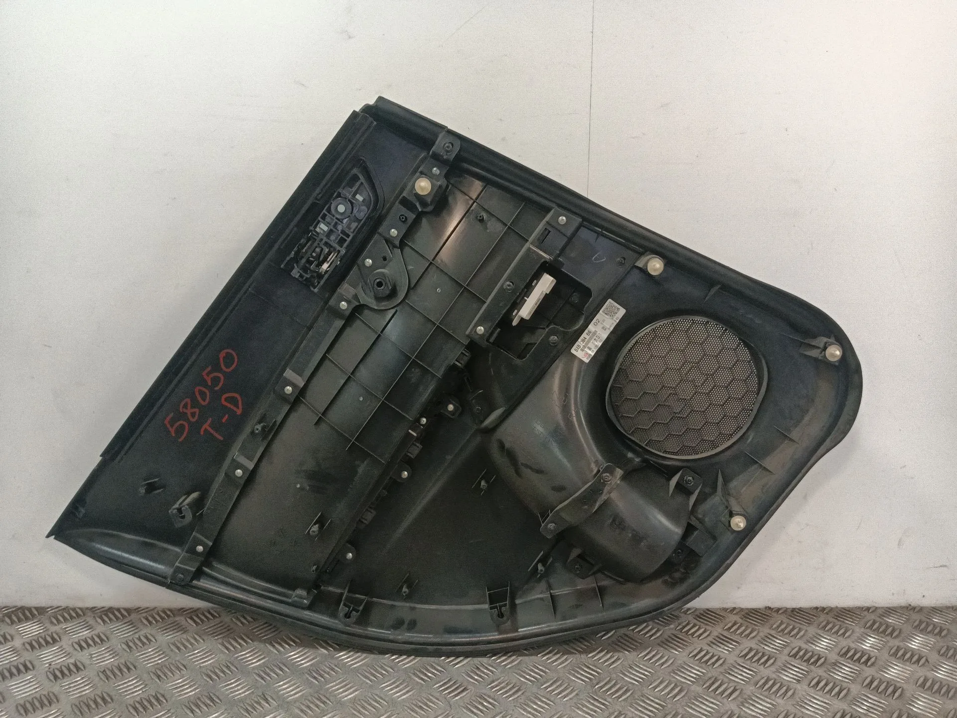 Guarnecido Puerta Trasera Derecha para Mazda 3 Lim. (Bl)