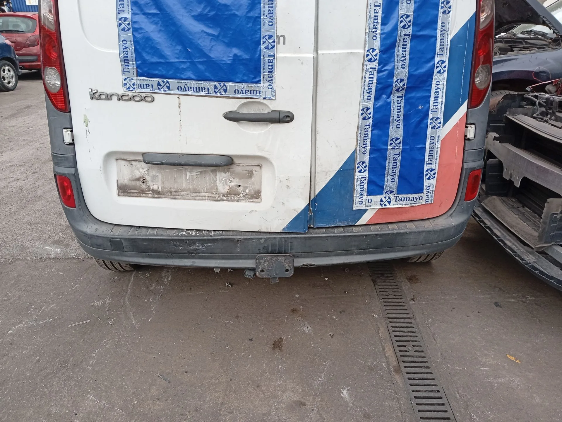 Paragolpes Trasero para Renault Kangoo Express (Fw0/1_)