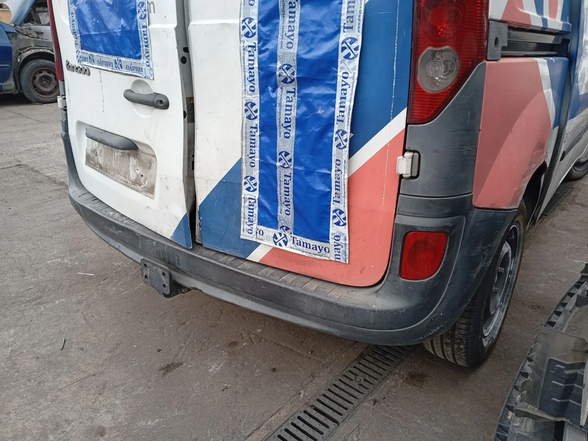 Paragolpes Trasero para Renault Kangoo Express (Fw0/1_)