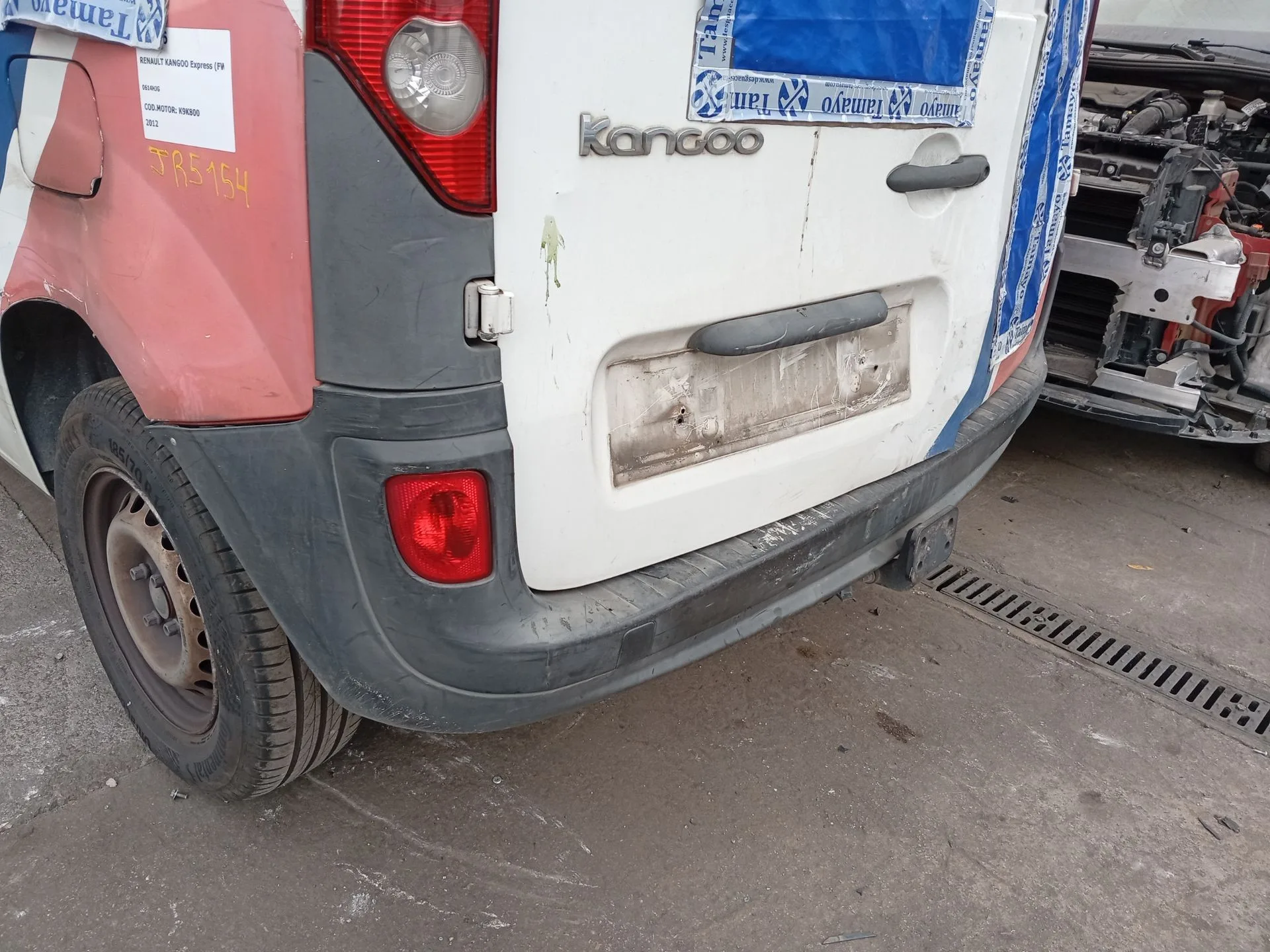 Paragolpes Trasero para Renault Kangoo Express (Fw0/1_)