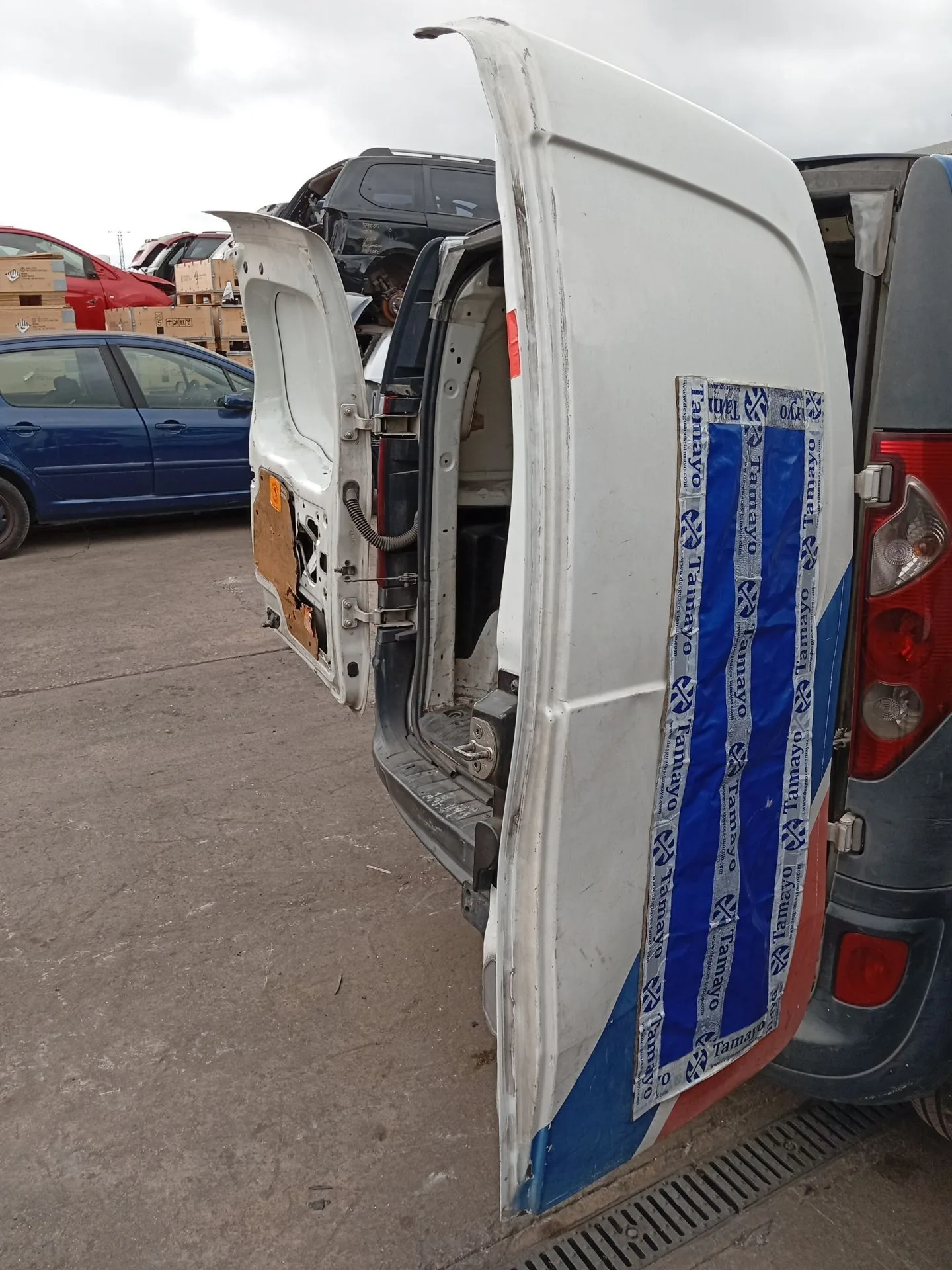 Puerta Trasera Carga Derecha para Renault Kangoo Express (Fw0/1_)