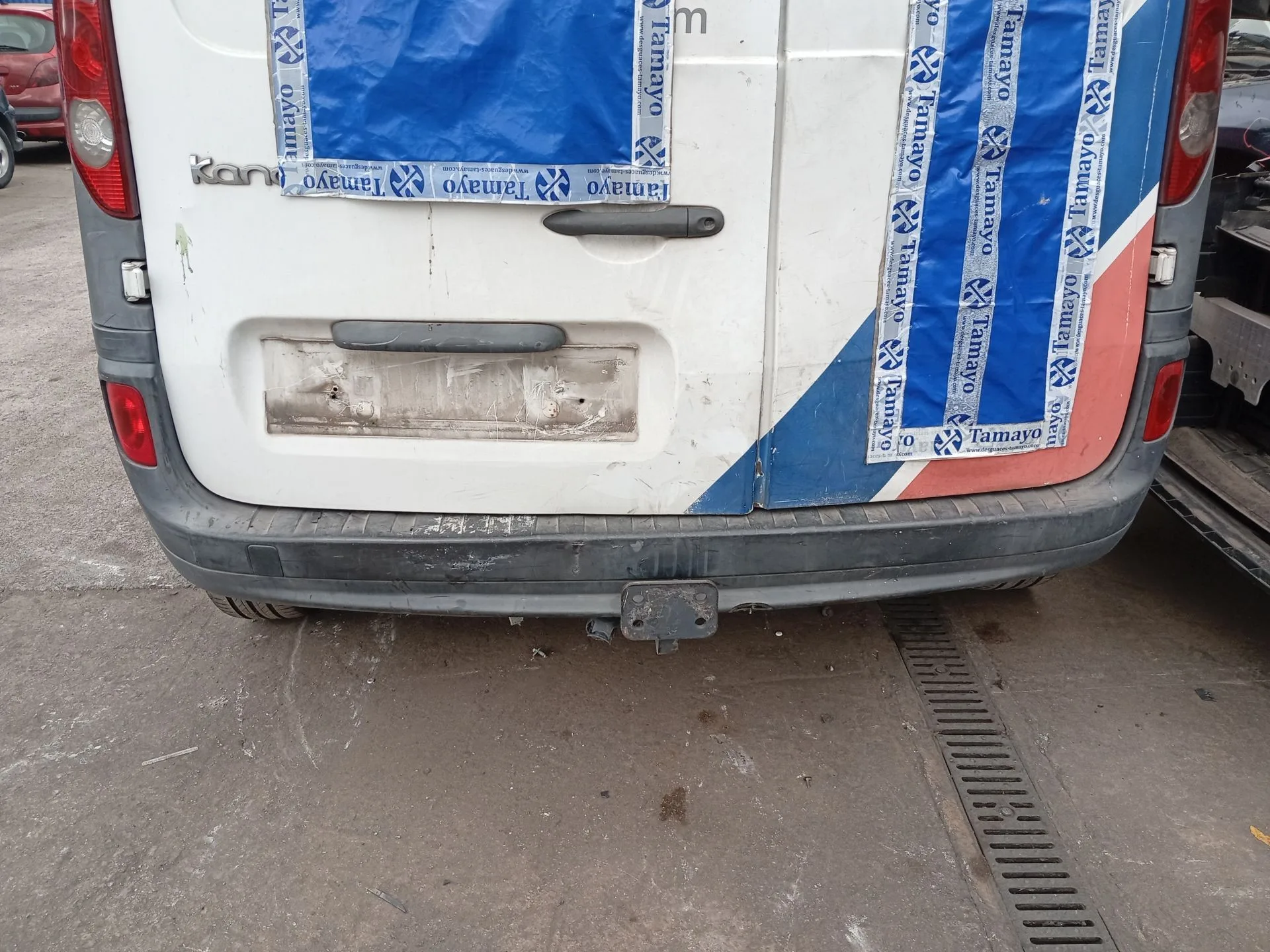 Refuerzo Paragolpes Trasero para Renault Kangoo Express (Fw0/1_)