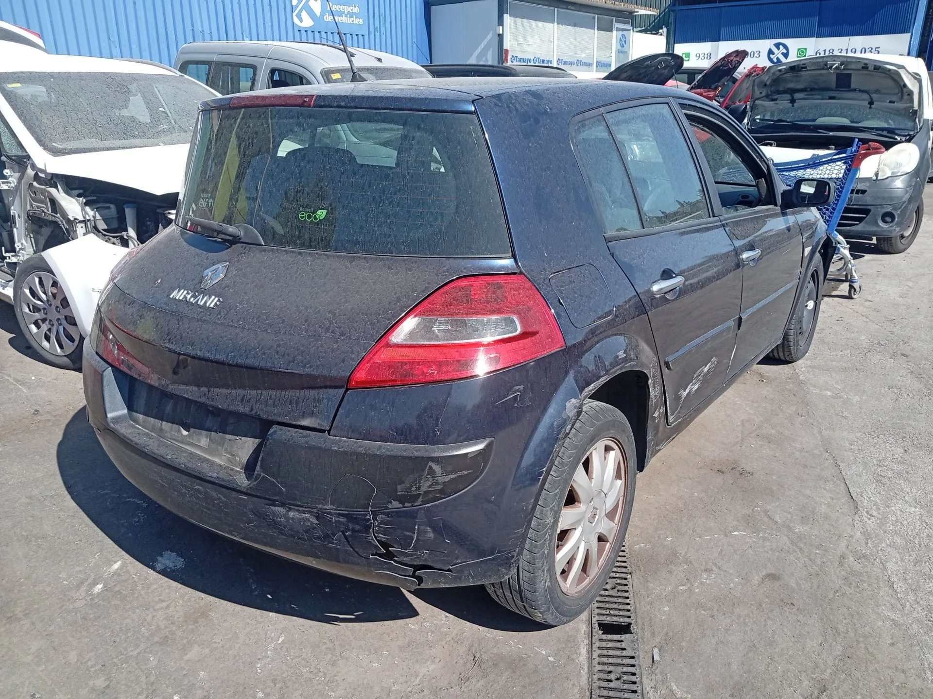 Amortiguador Trasero Derecho para Renault Megane Ii (Bm0/1_, Cm0/1_)