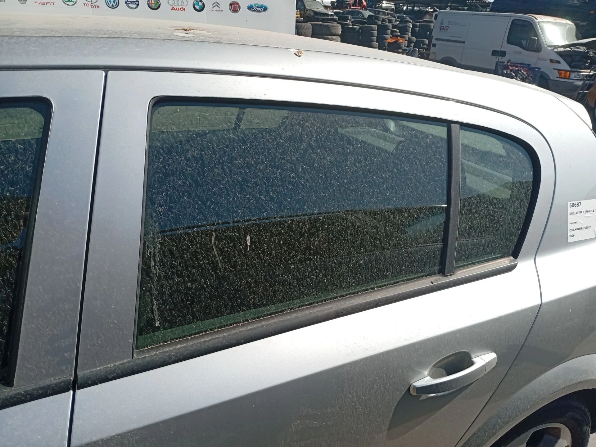 Luna Trasera Izquierda para Opel Astra H (A04)