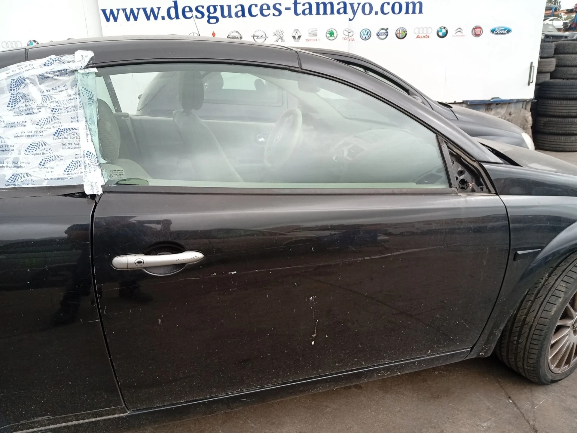 Puerta Delantera Derecha para Renault Megane Ii Coupe-Cabriolet (Em0/1_)