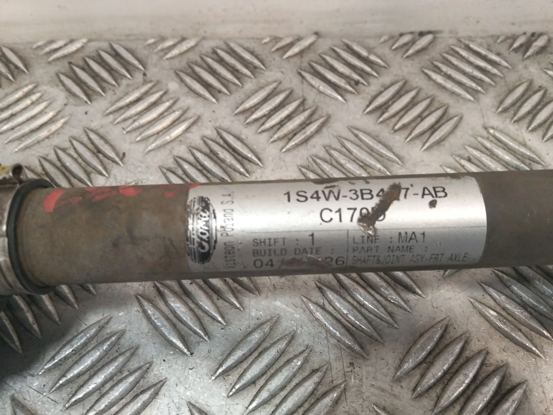 Transmision Delantera Izquierda para Ford Focus Turnier (Cak)