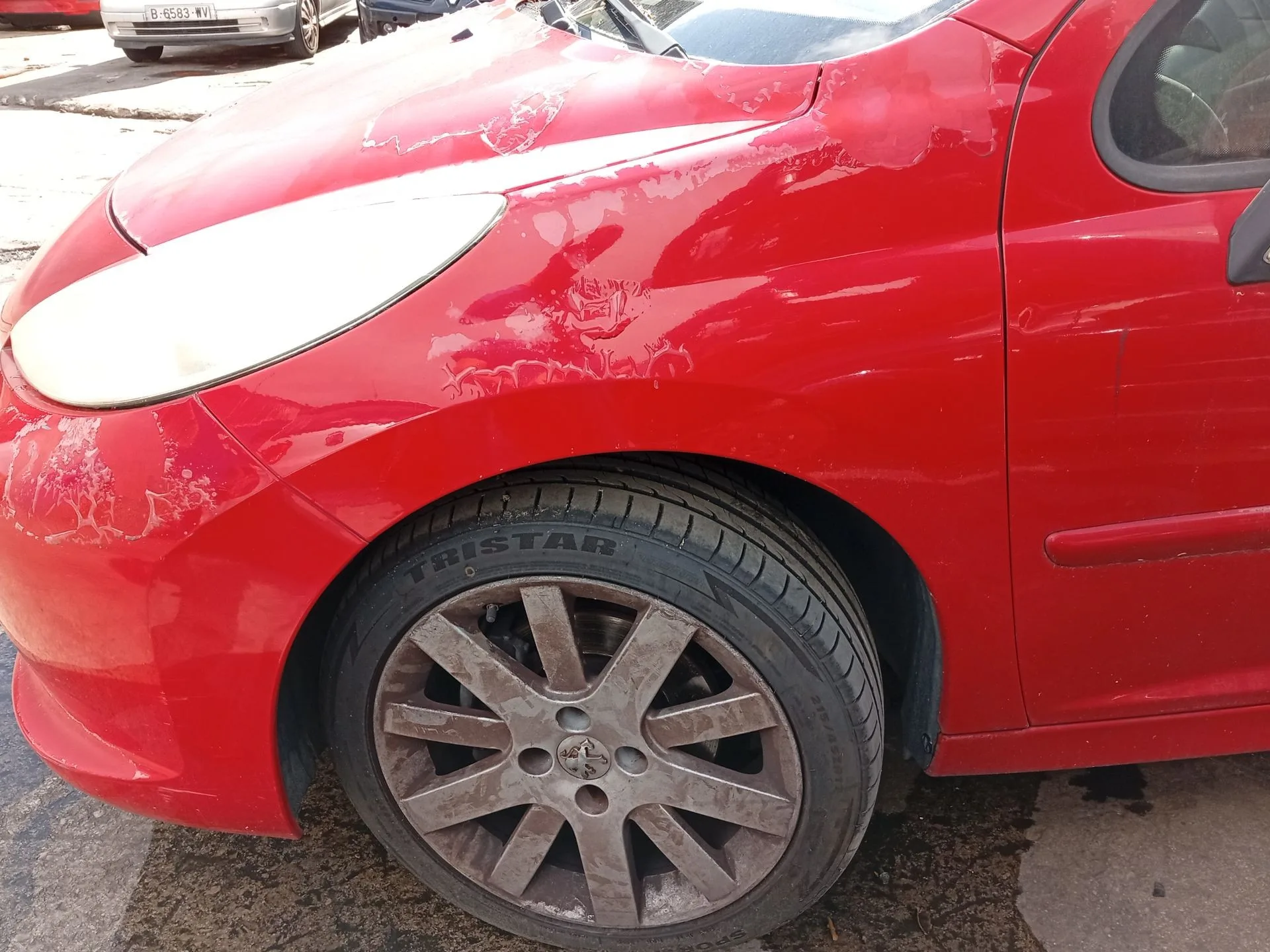 Aleta Delantera Izquierda para Peugeot 207/207+ (Wa_, Wc_)