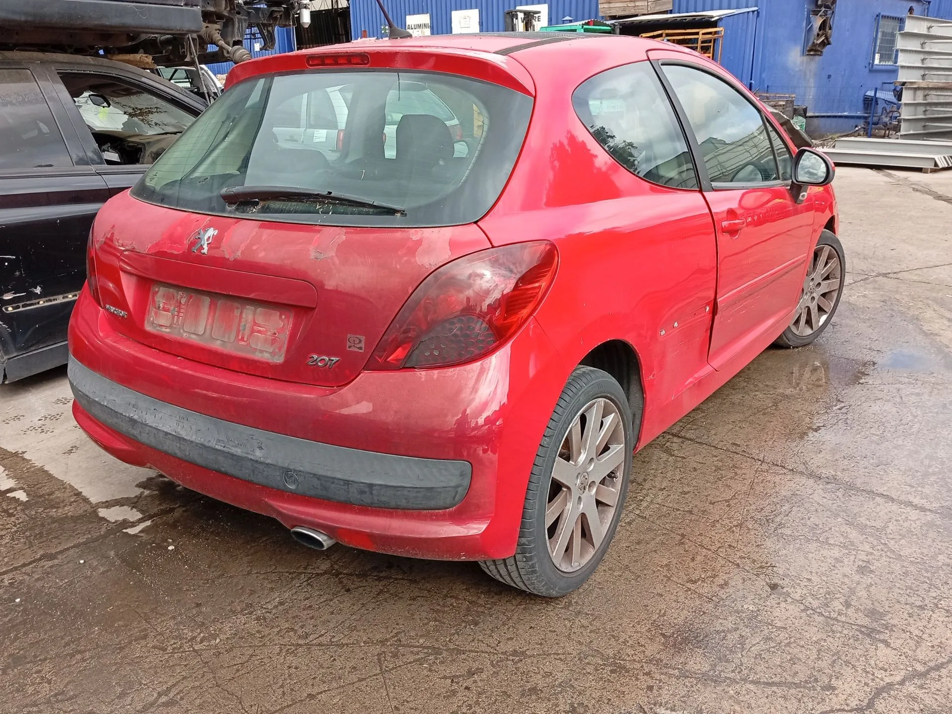 Amortiguador Trasero Derecho para Peugeot 207/207+ (Wa_, Wc_)