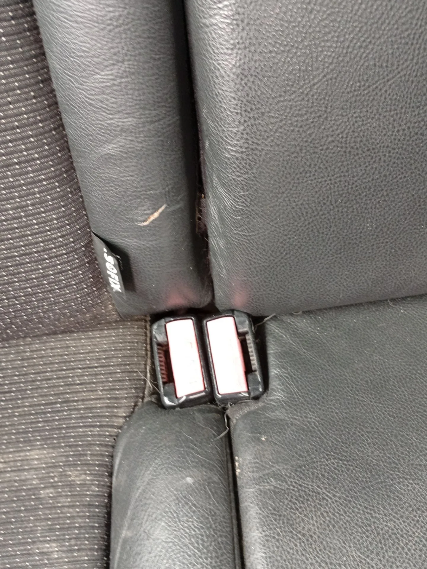 Enganche Cinturon Trasero Central para Peugeot 207/207+ (Wa_, Wc_)
