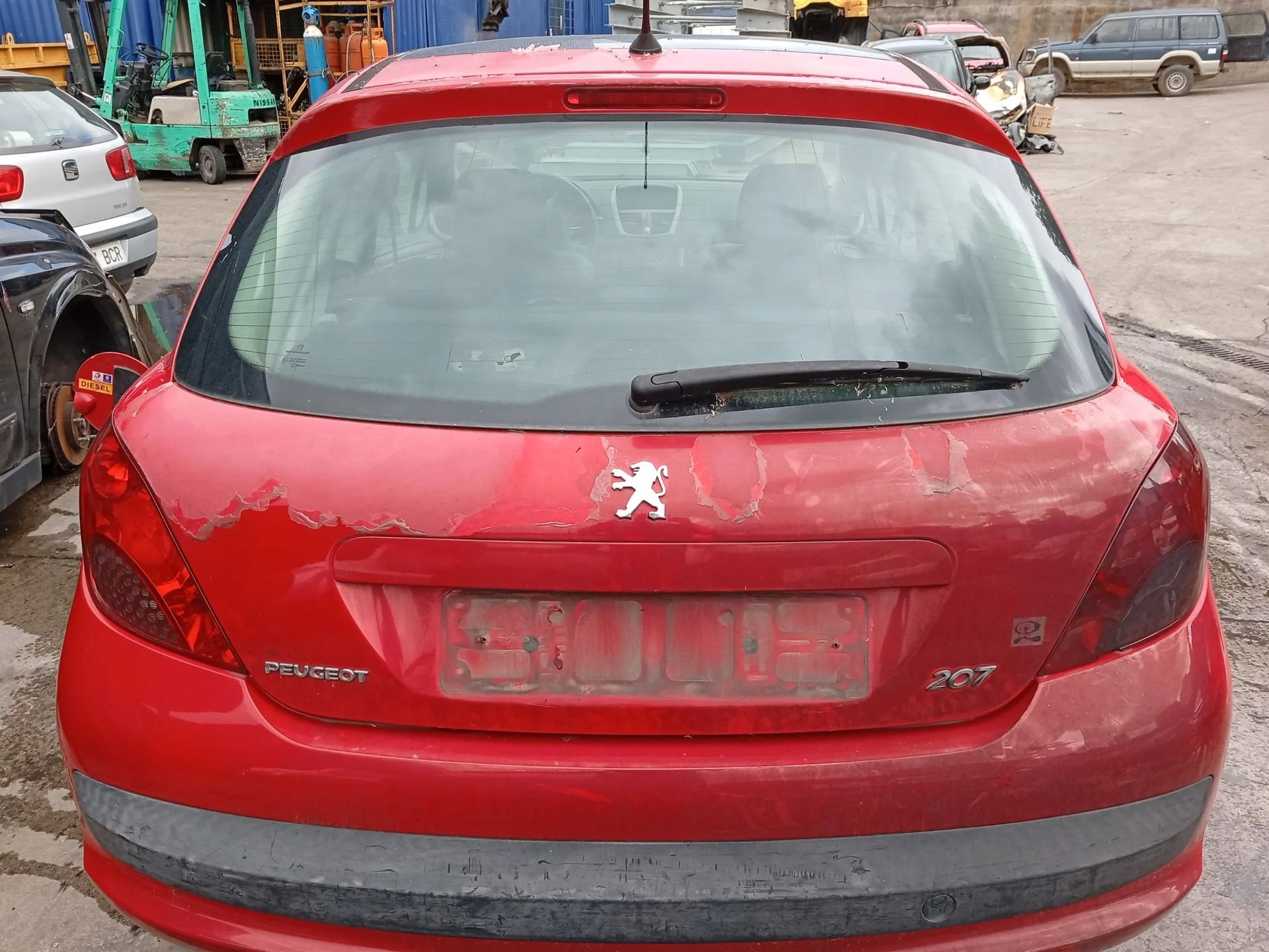 Motor Limpia Trasero para Peugeot 207/207+ (Wa_, Wc_)