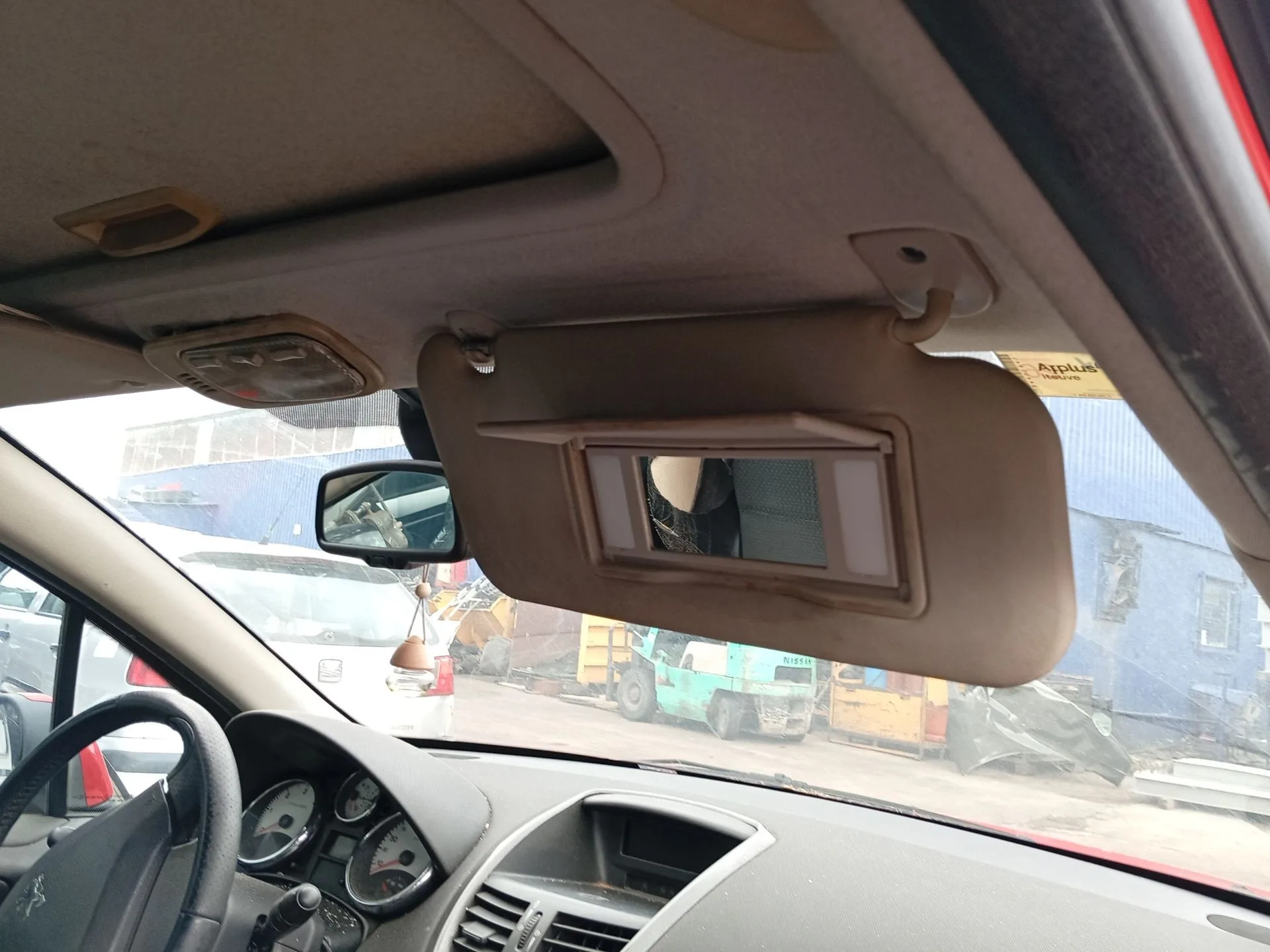Parasol Derecho para Peugeot 207/207+ (Wa_, Wc_)