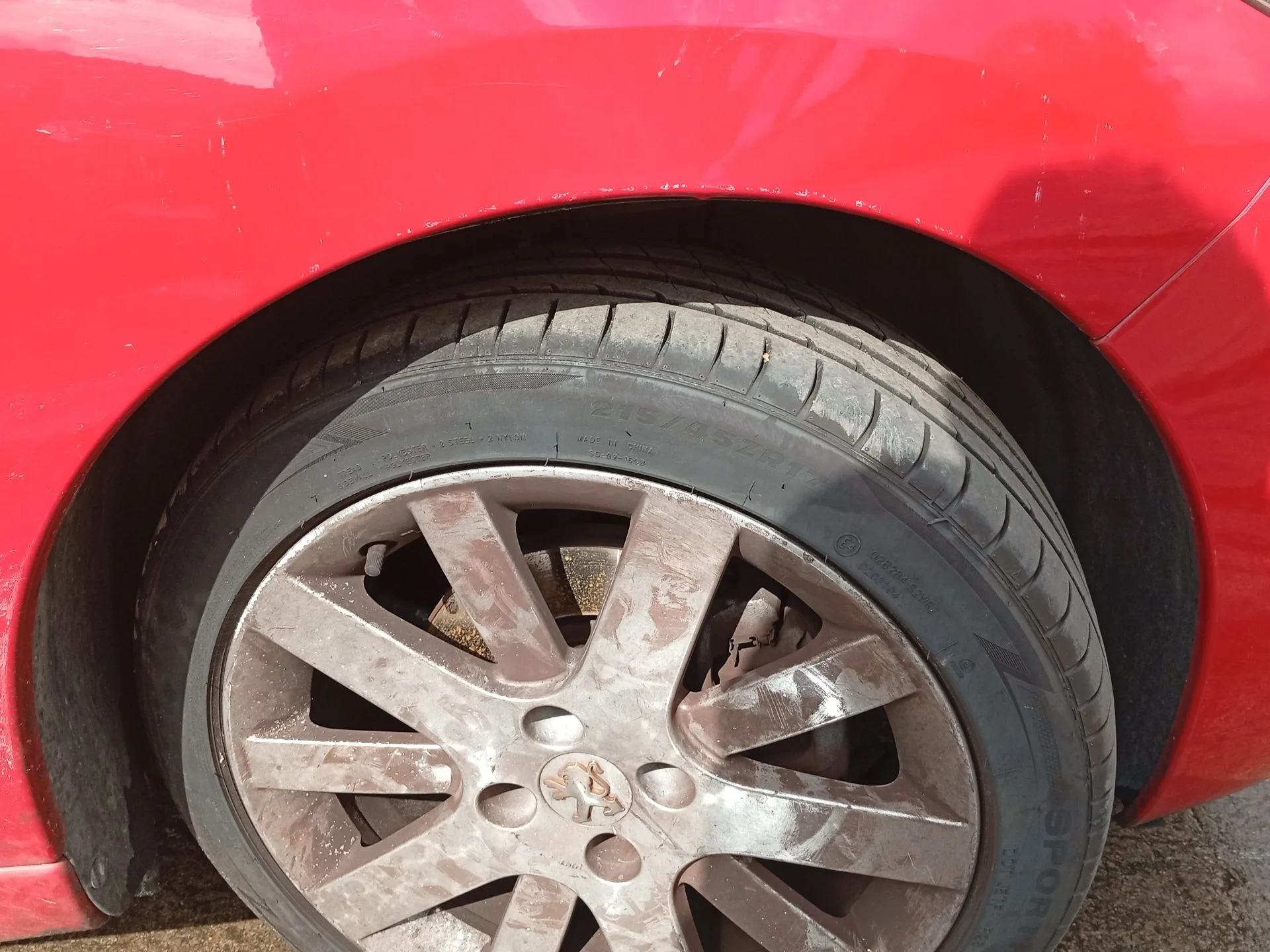 Paso De Rueda Delantero Derecho para Peugeot 207/207+ (Wa_, Wc_)