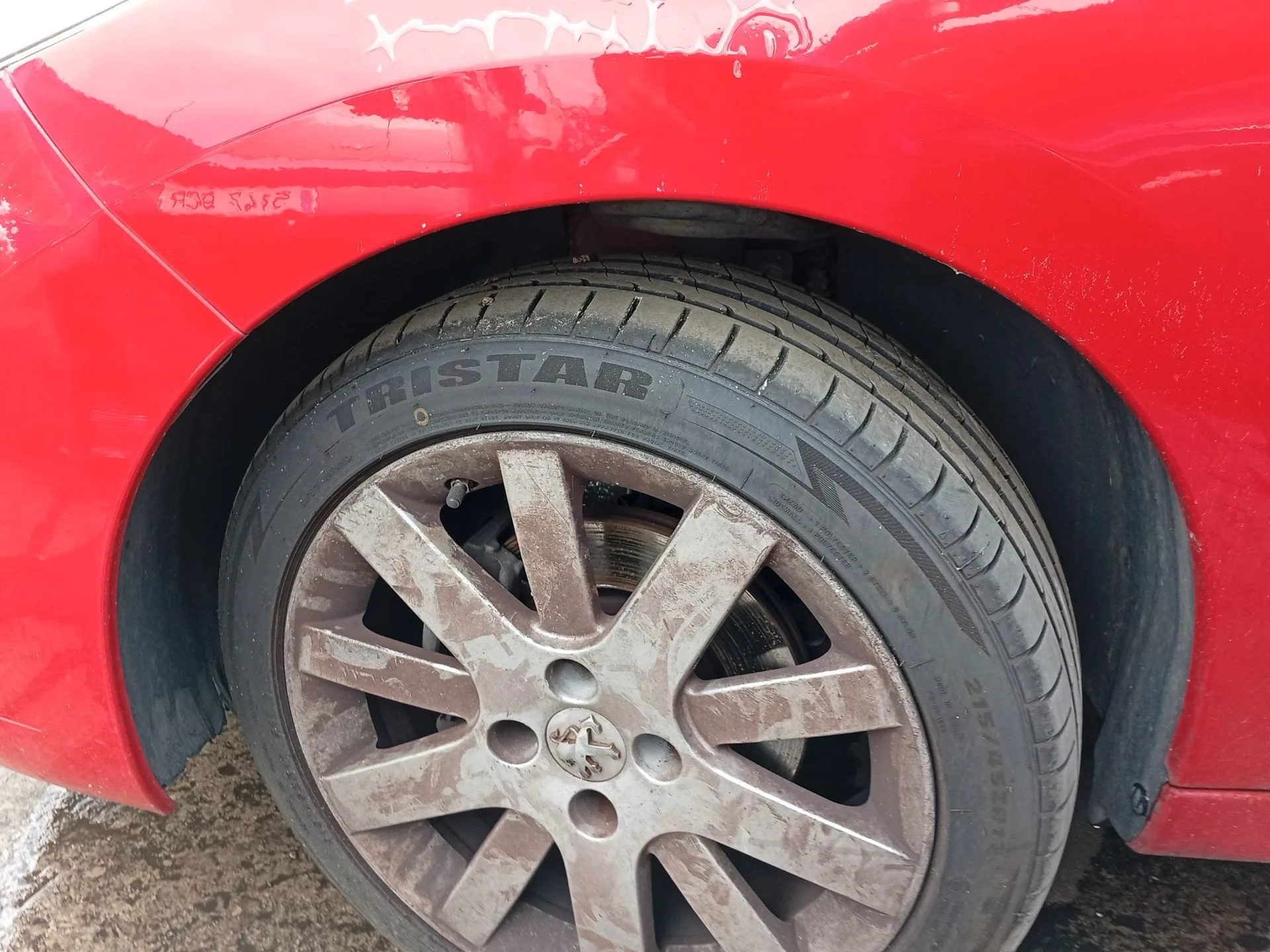 Paso De Rueda Delantero Izquierdo para Peugeot 207/207+ (Wa_, Wc_)