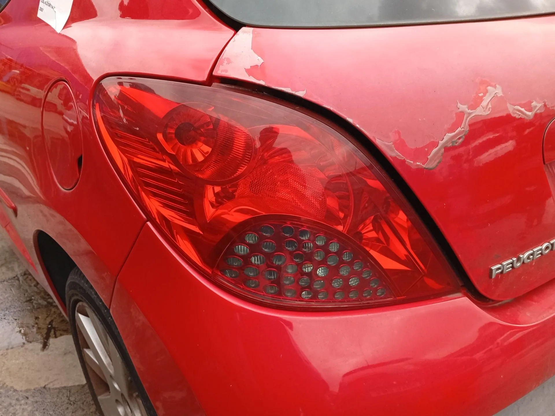 Piloto Trasero Izquierdo para Peugeot 207/207+ (Wa_, Wc_)