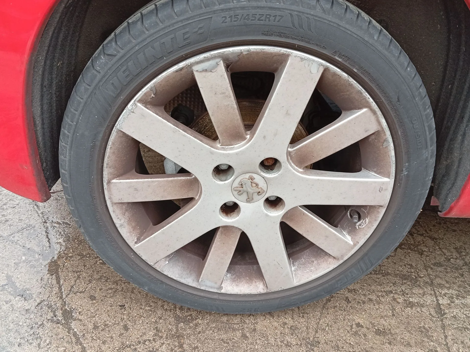 Pinza Freno Trasera Derecha para Peugeot 207/207+ (Wa_, Wc_)