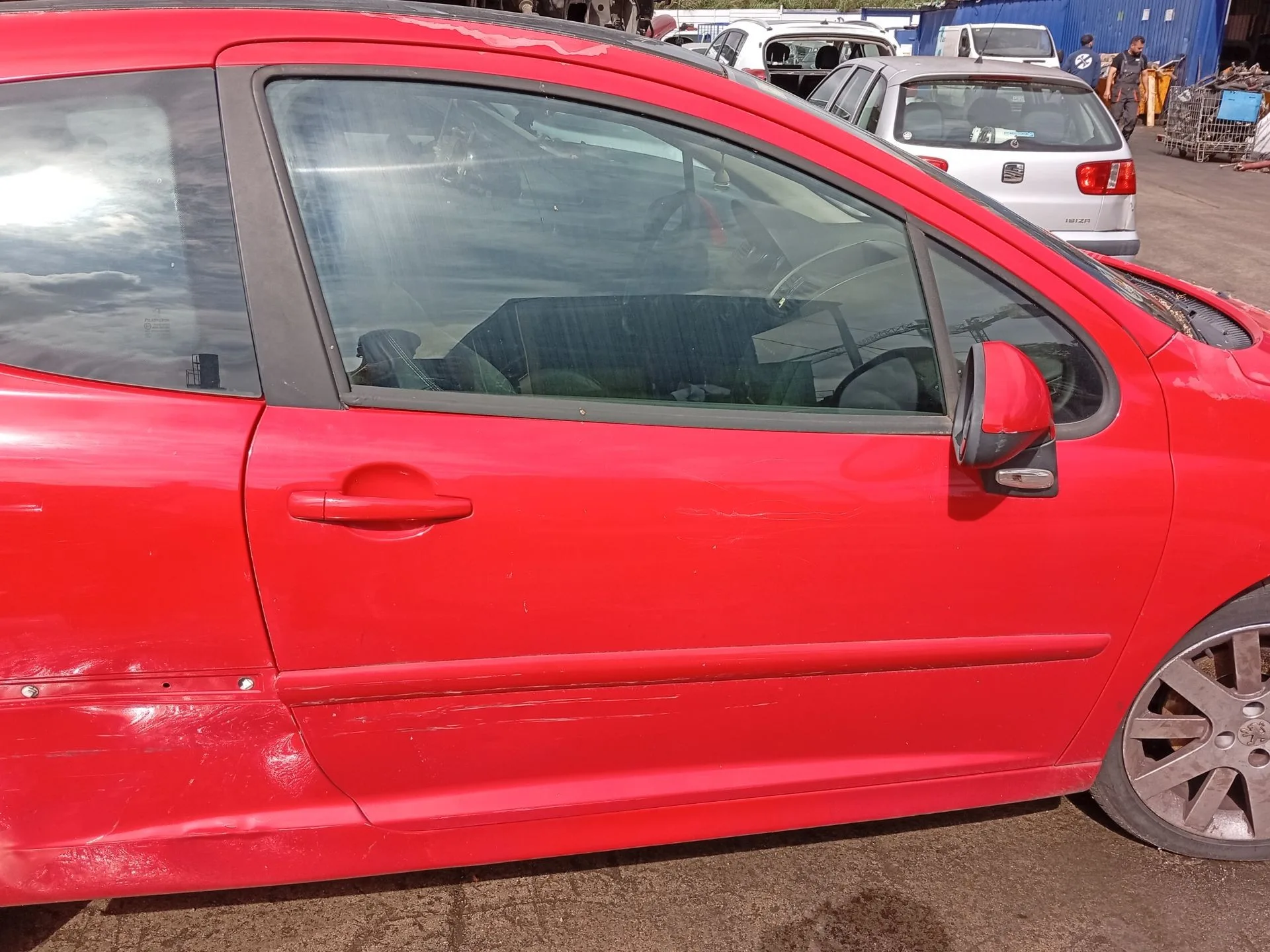 Puerta Delantera Derecha para Peugeot 207/207+ (Wa_, Wc_)