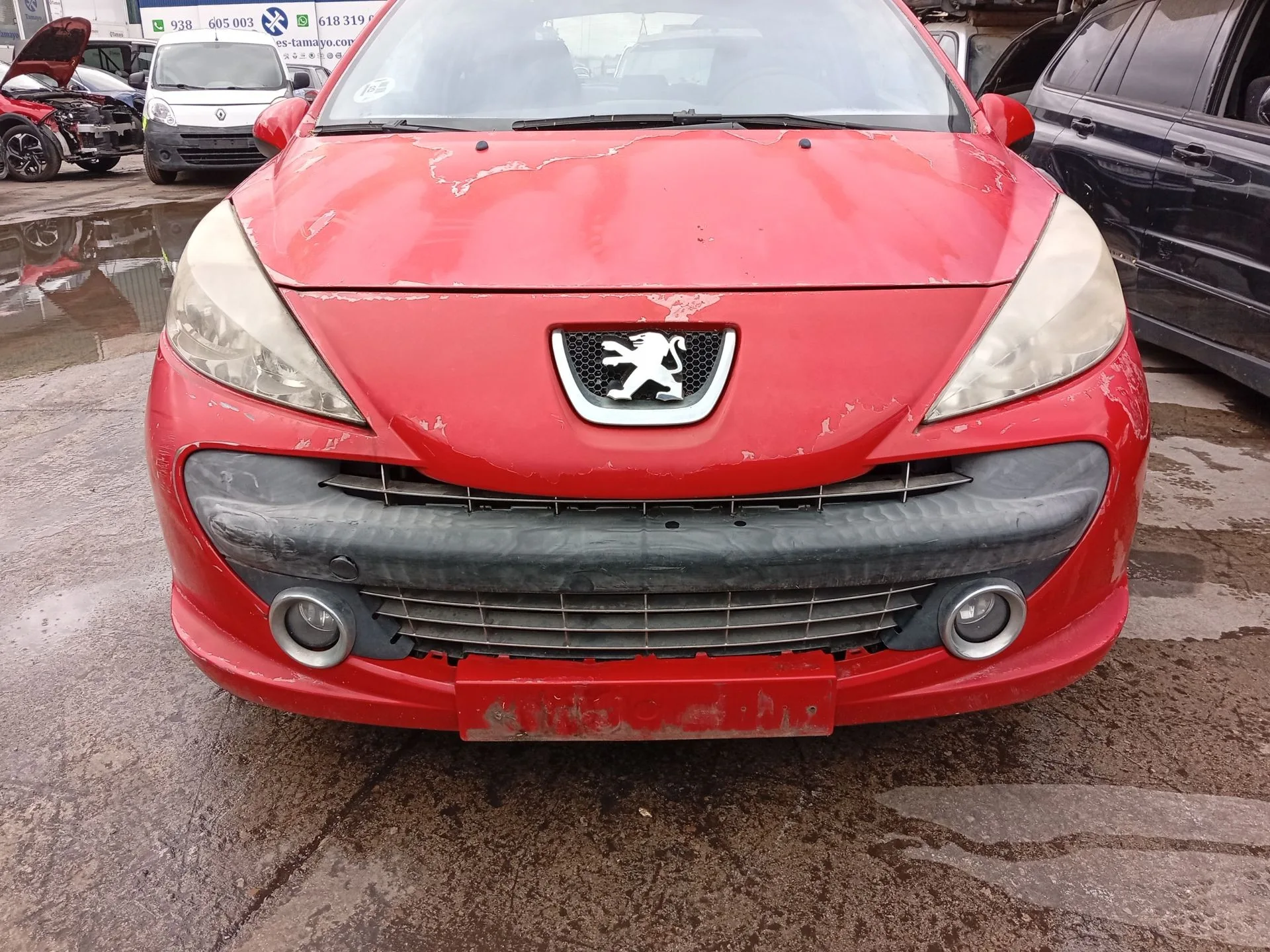 Refuerzo Paragolpes Delantero para Peugeot 207/207+ (Wa_, Wc_)