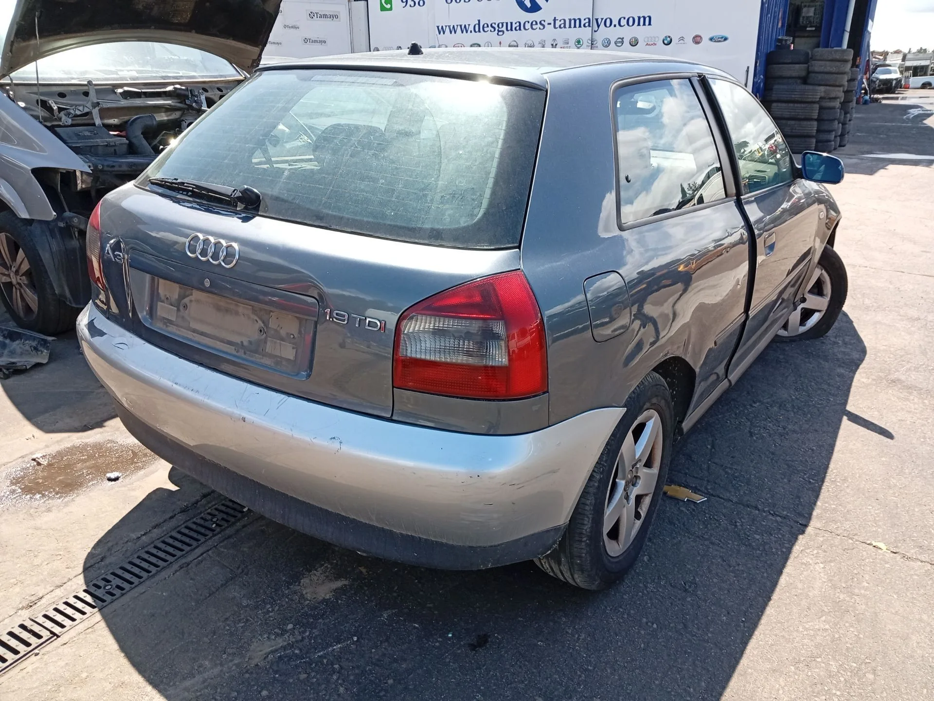 Amortiguador Trasero Derecho para Audi A3 (8L1)