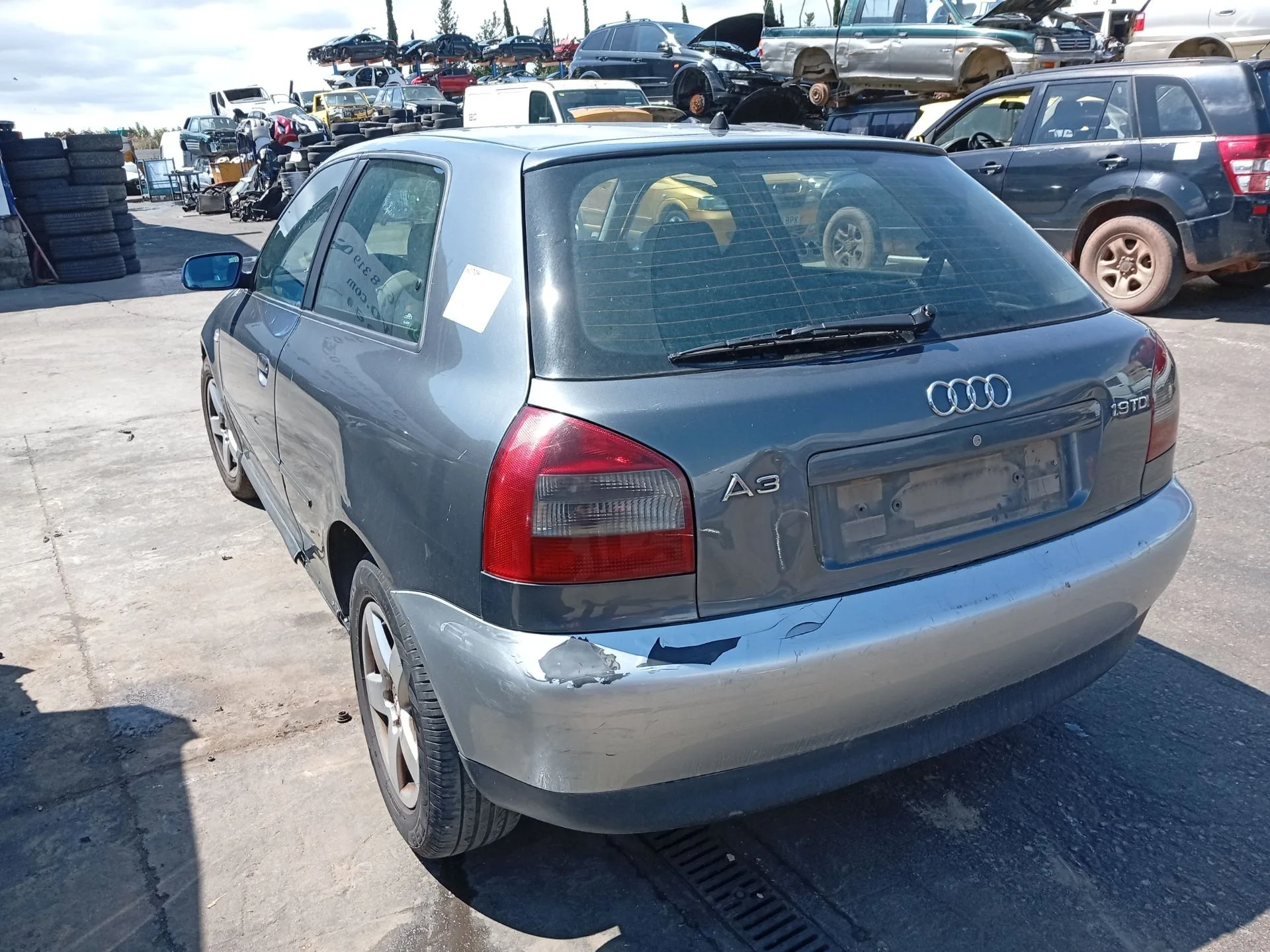 Amortiguador Trasero Izquierdo para Audi A3 (8L1)