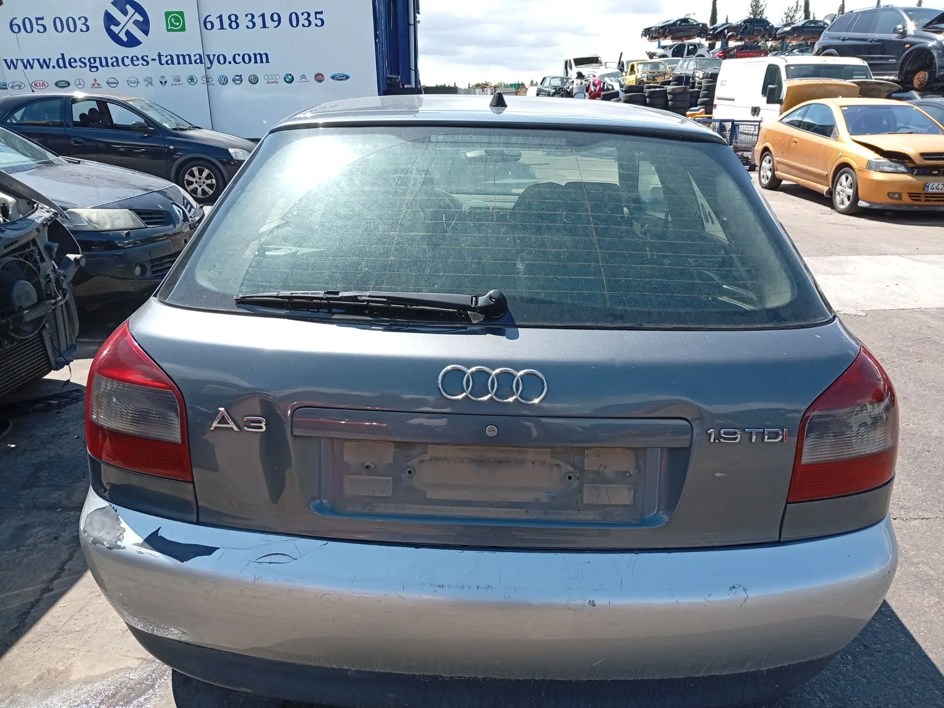 Motor Limpia Trasero para Audi A3 (8L1)