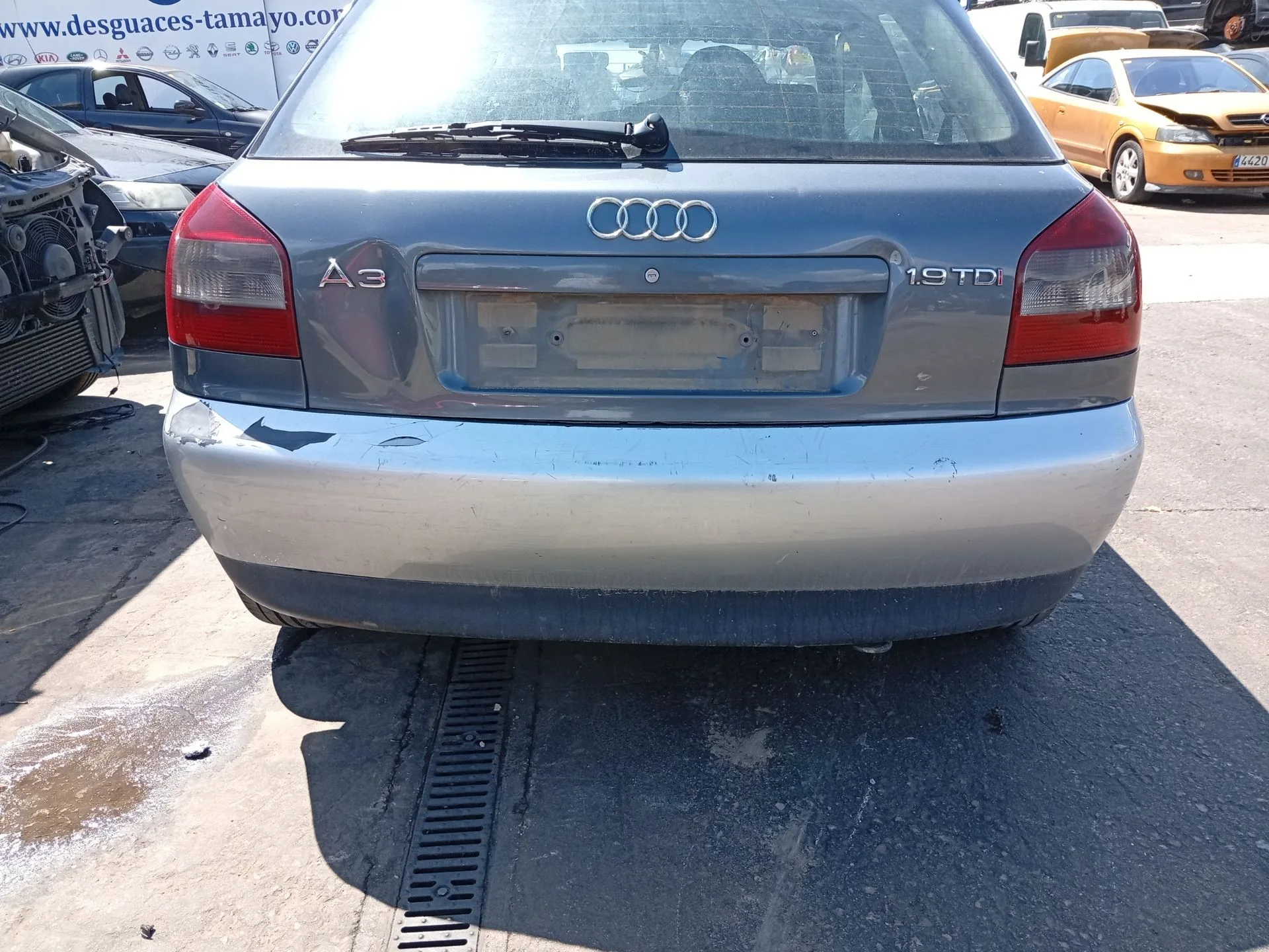 Refuerzo Paragolpes Trasero para Audi A3 (8L1)