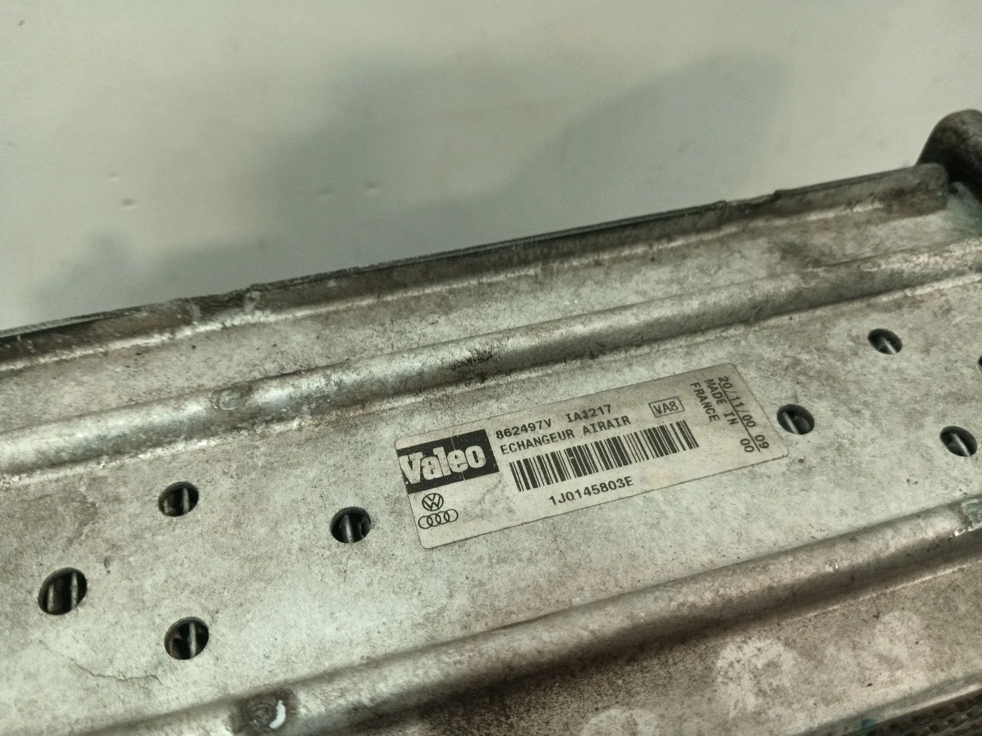 Intercooler para Audi A3 (8L1)