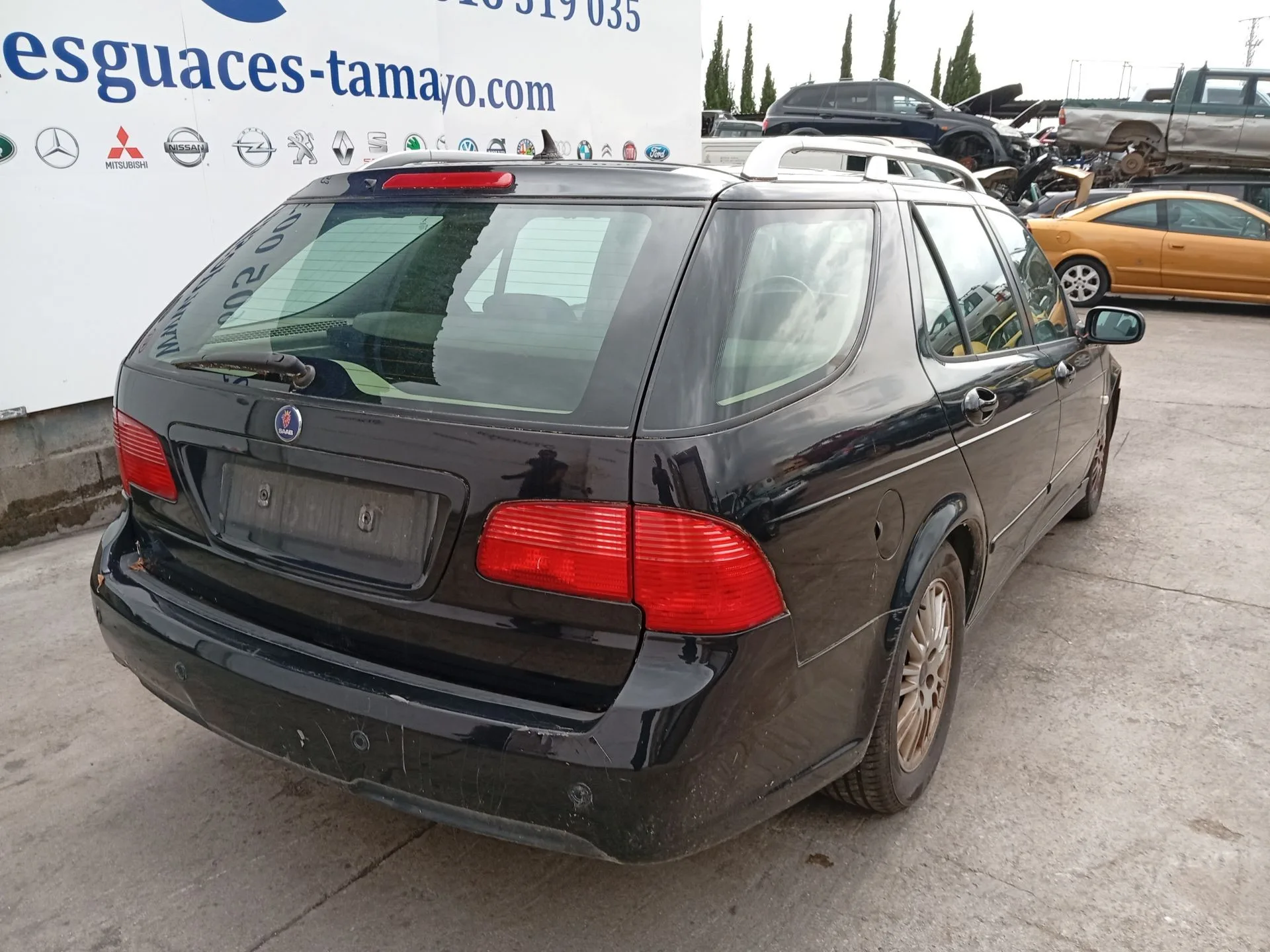 Amortiguador Trasero Derecho para Saab 9-5 Station Wagon (Ys3E)