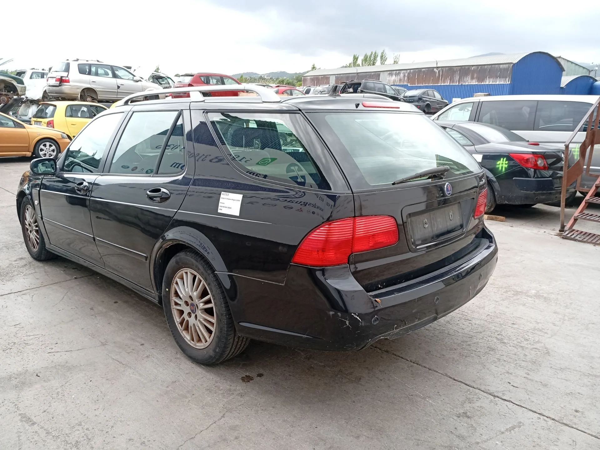 Barra Estabilizadora Trasera para Saab 9-5 Station Wagon (Ys3E)