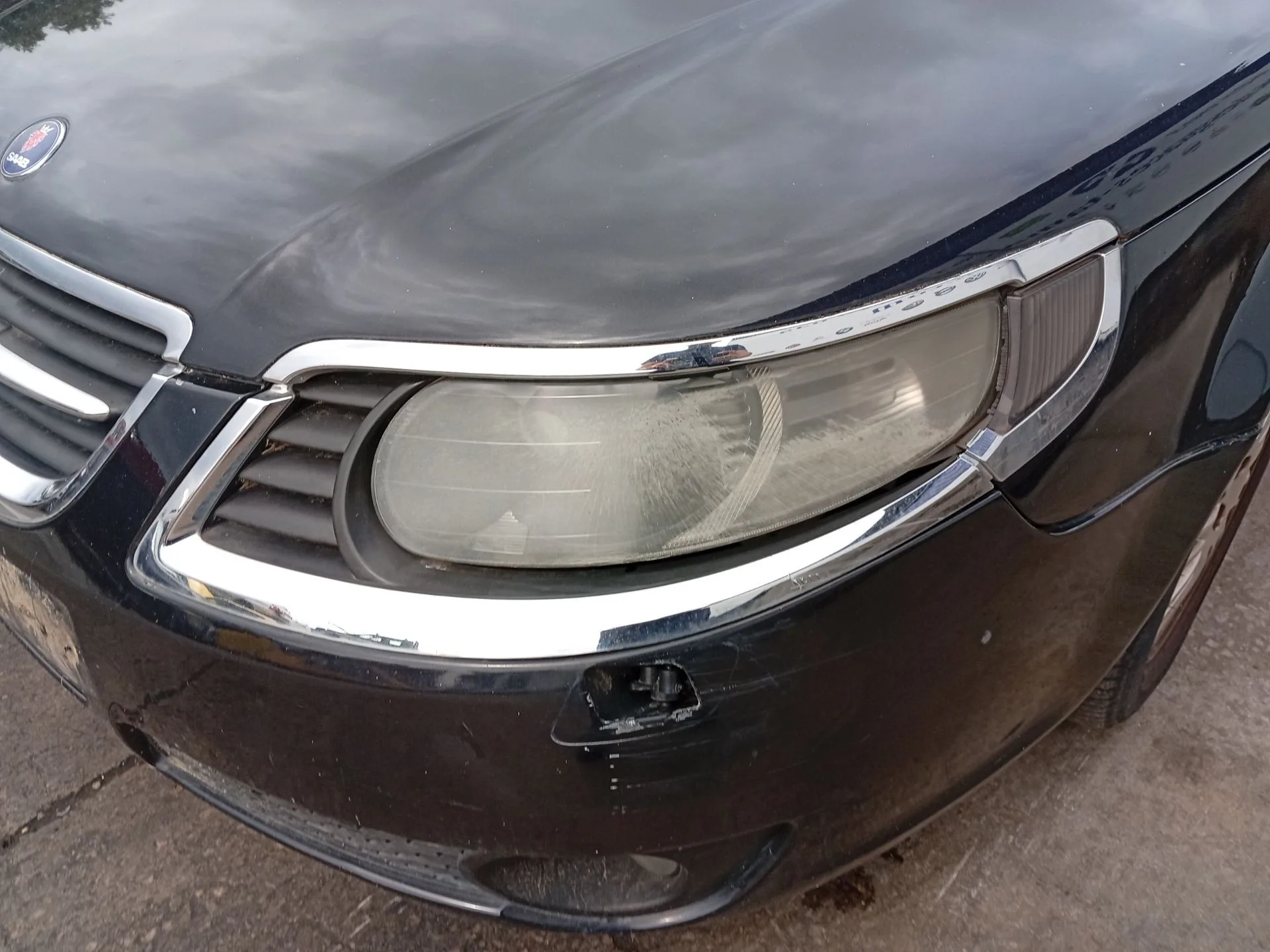 Faro Izquierdo para Saab 9-5 Station Wagon (Ys3E)