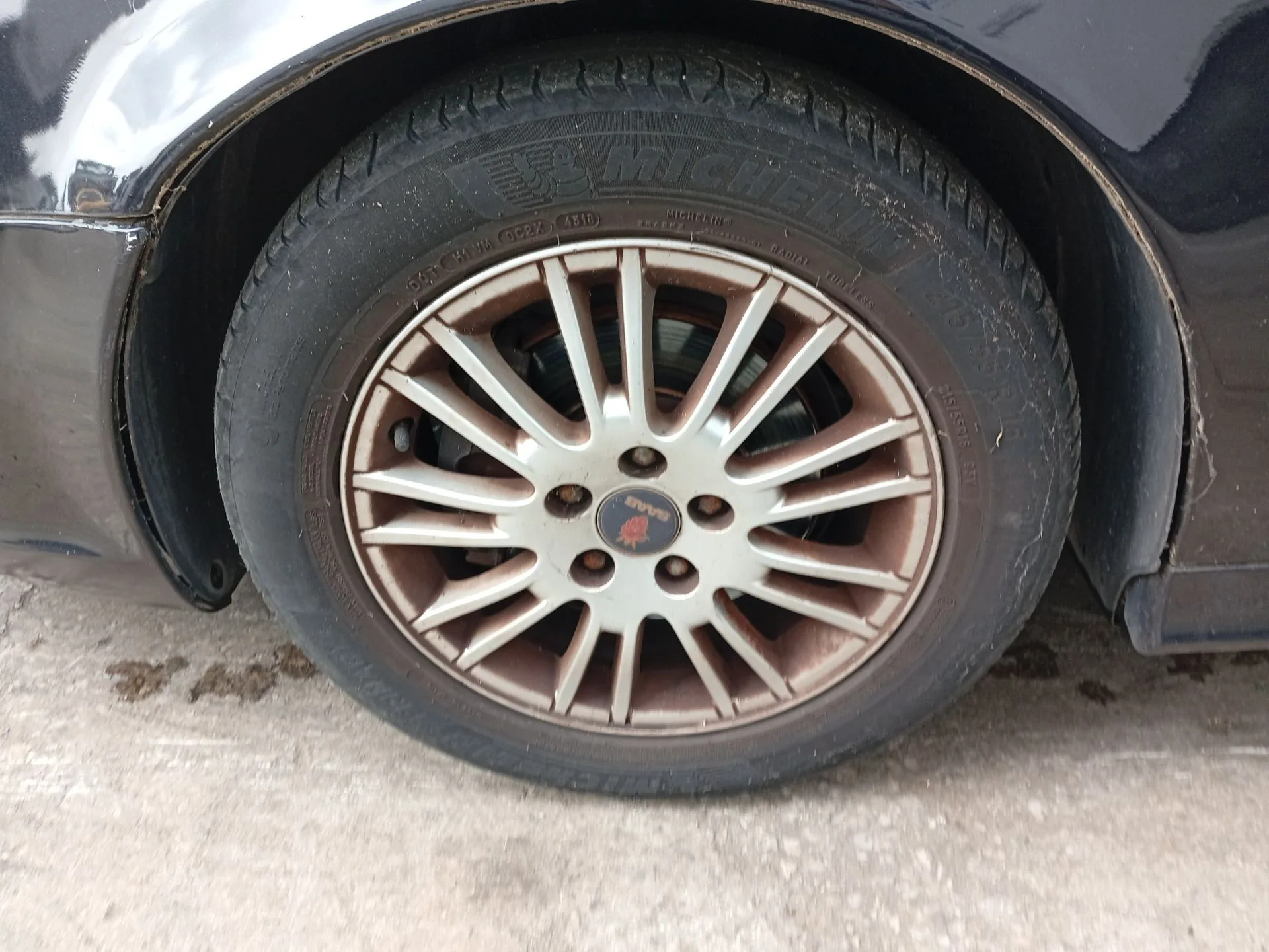 Mangueta Delantera Izquierda para Saab 9-5 Station Wagon (Ys3E)