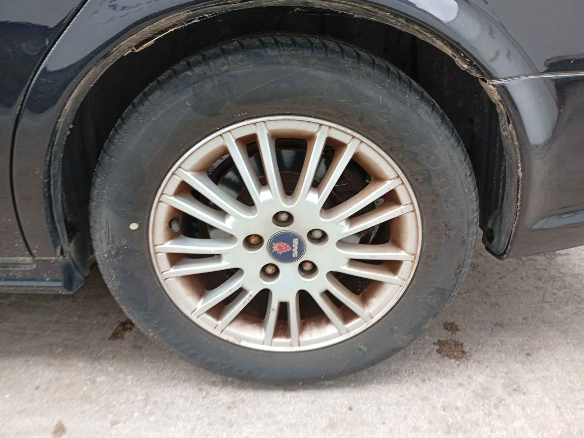 Mangueta Trasera Izquierda para Saab 9-5 Station Wagon (Ys3E)