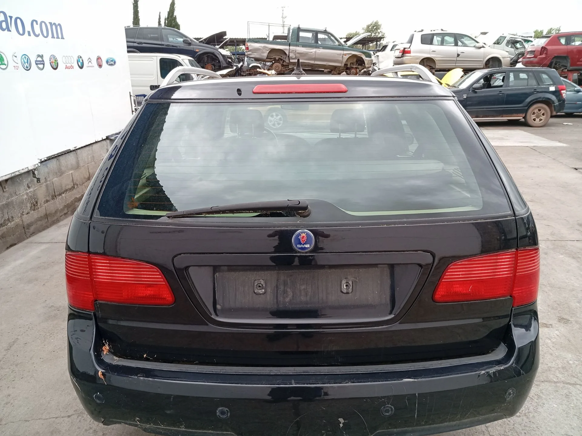 Motor Limpia Trasero para Saab 9-5 Station Wagon (Ys3E)