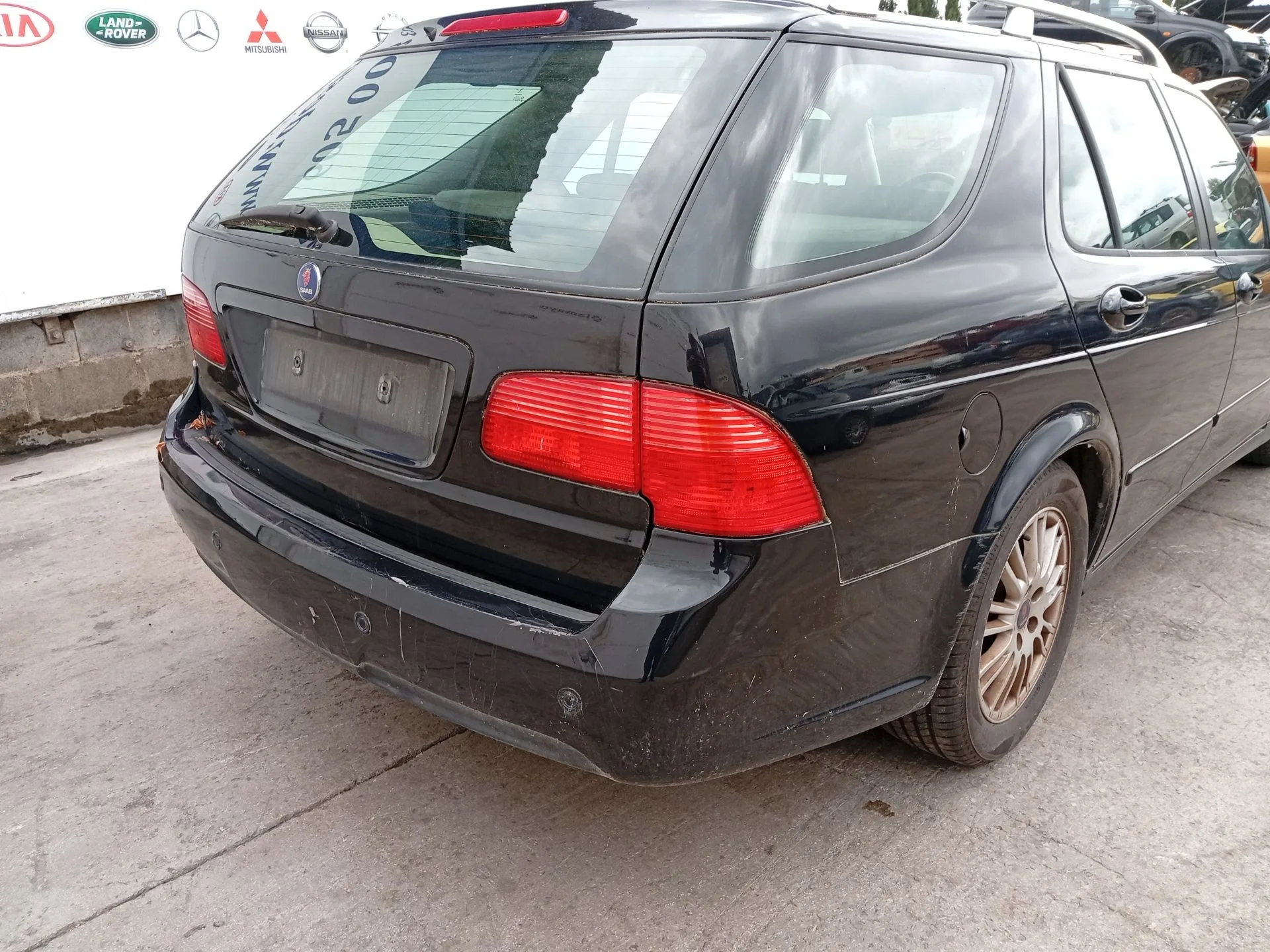 Paragolpes Trasero para Saab 9-5 Station Wagon (Ys3E)