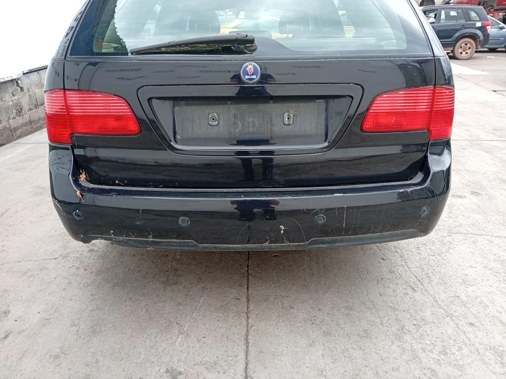 Refuerzo Paragolpes Trasero para Saab 9-5 Station Wagon (Ys3E)