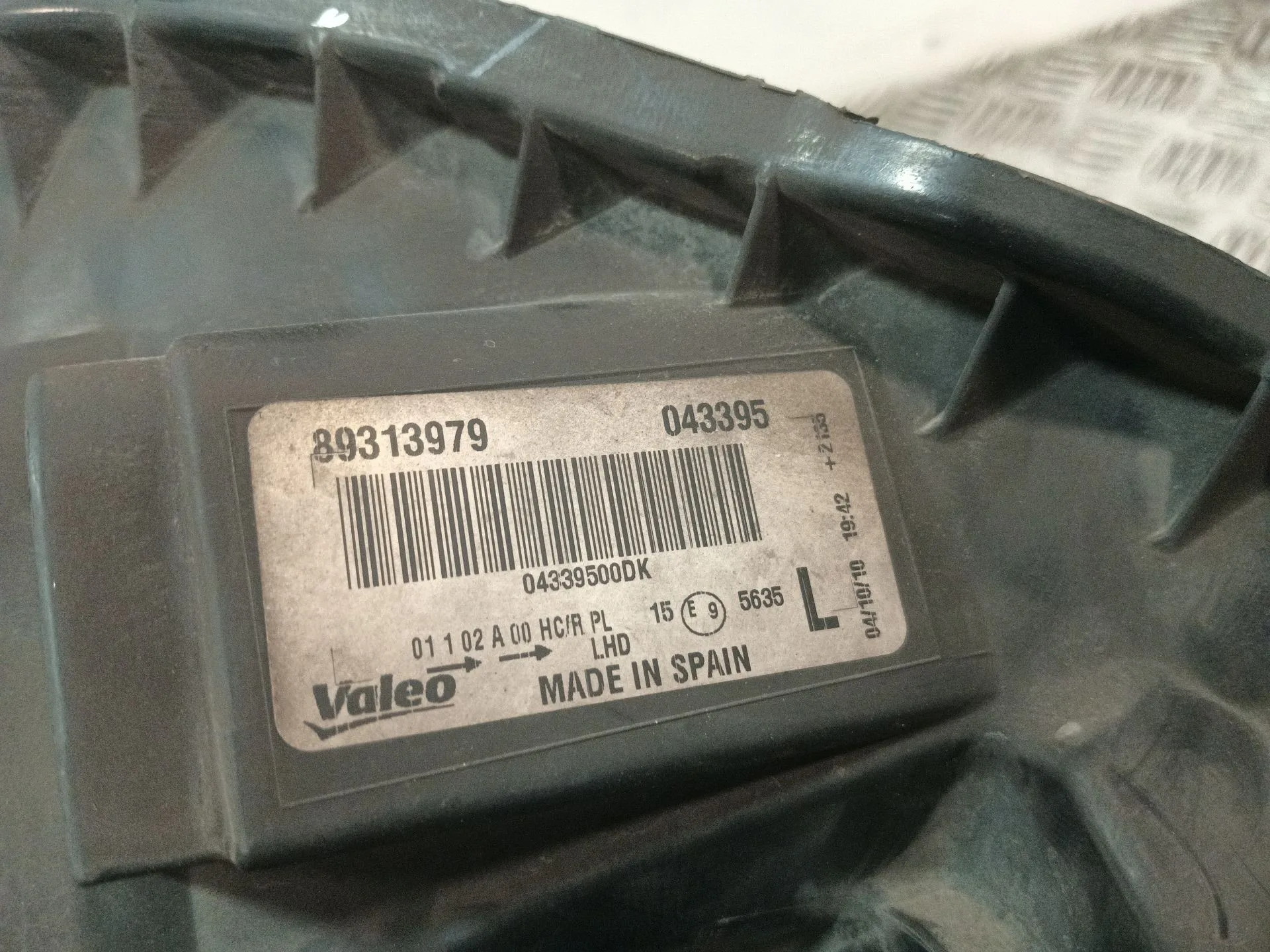 Faro Izquierdo para Renault Trafic Ii Furgoneta (Fl)