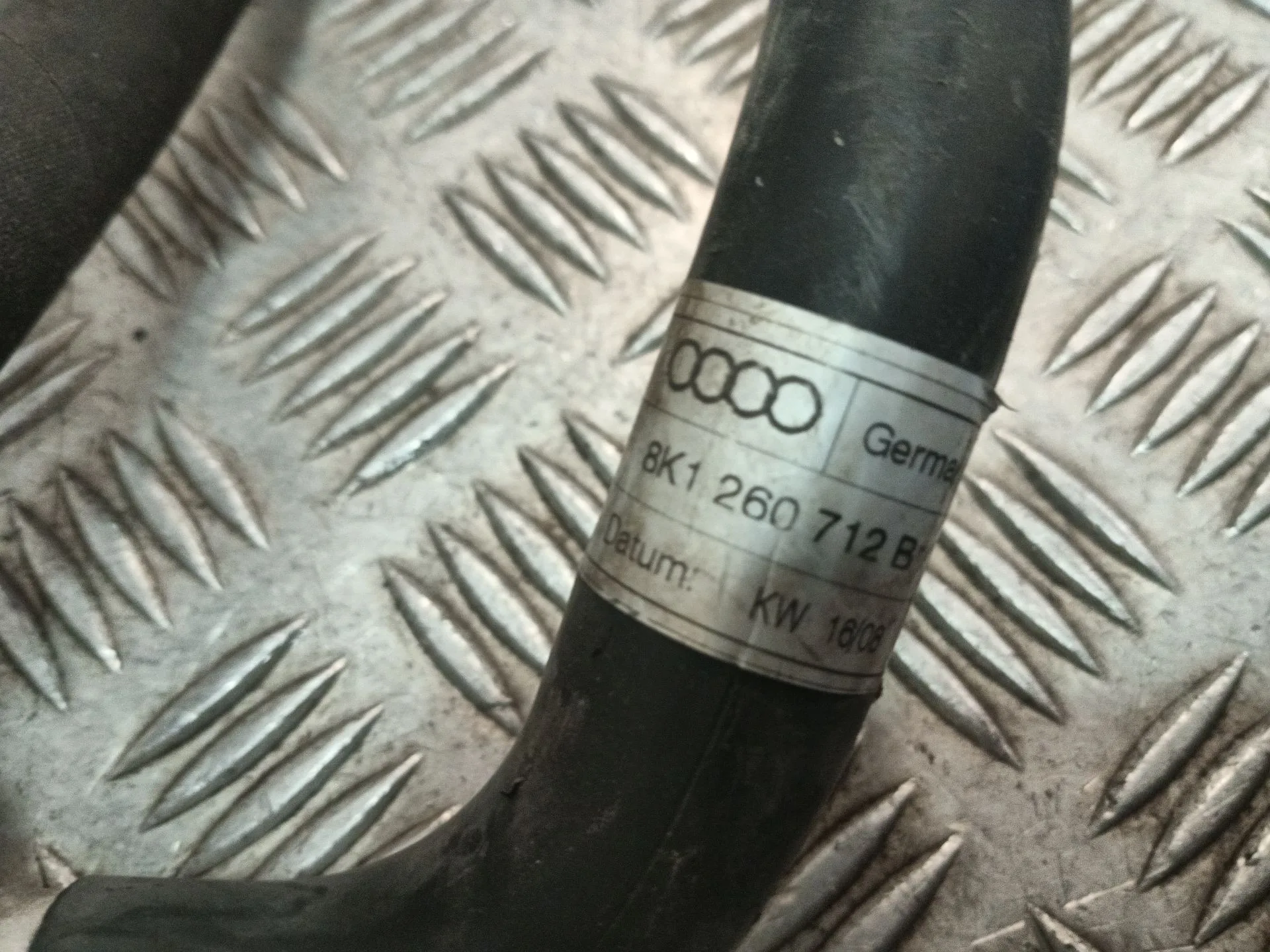 Tubos Aire Acondicionado para Audi A4 Avant (8K5) (2008)