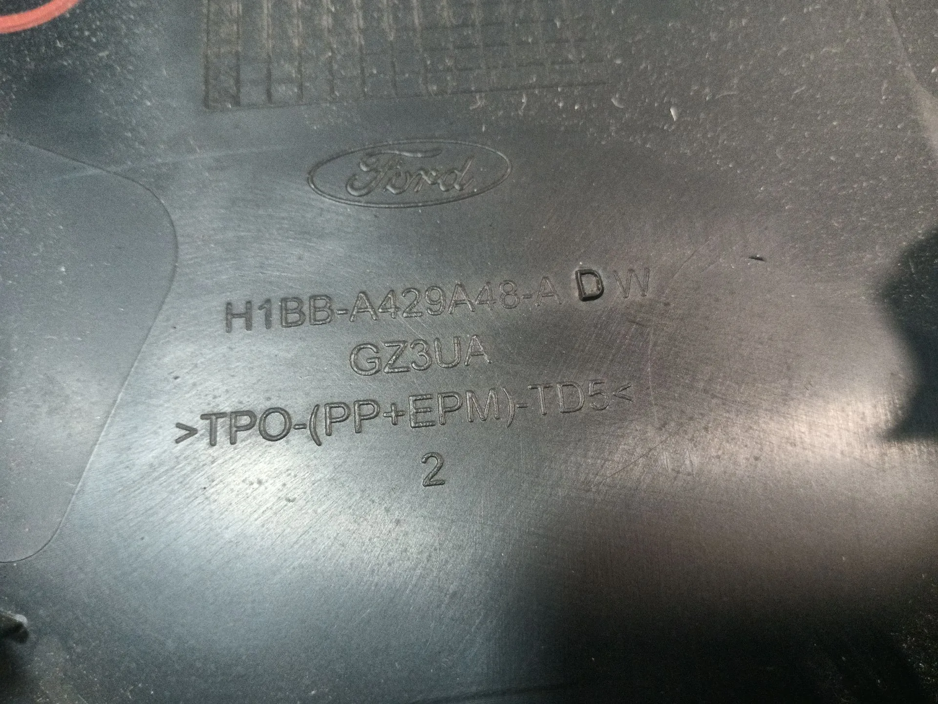 Guarnecido Porton Trasero para Ford Fiesta Vii (Hj, Hf)