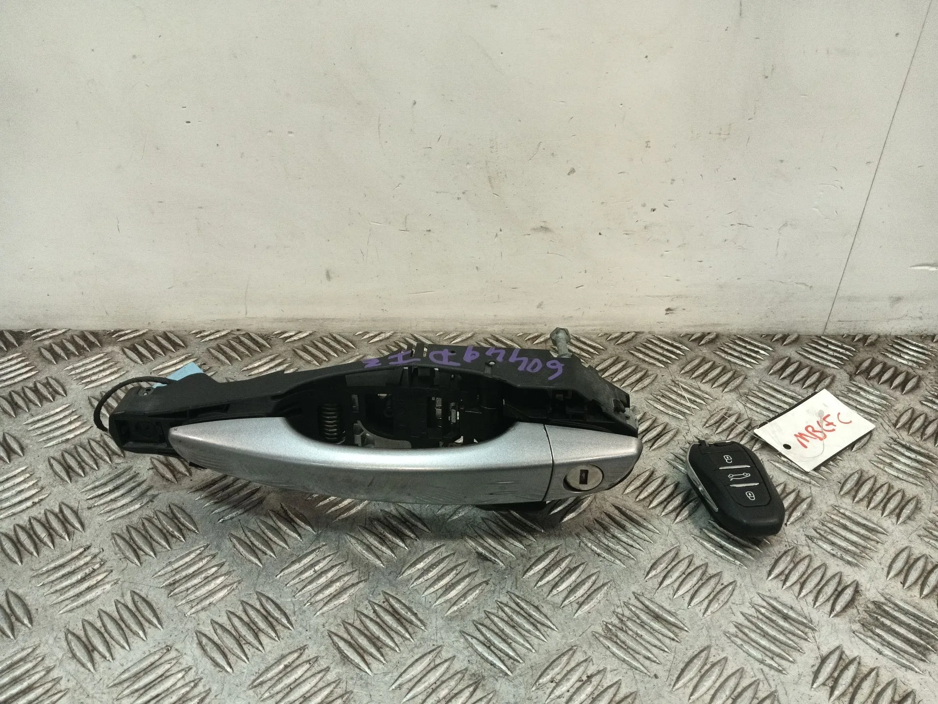 Maneta Exterior Delantera Izquierda para Opel Crossland X / Crossland (P17, P2Qo)